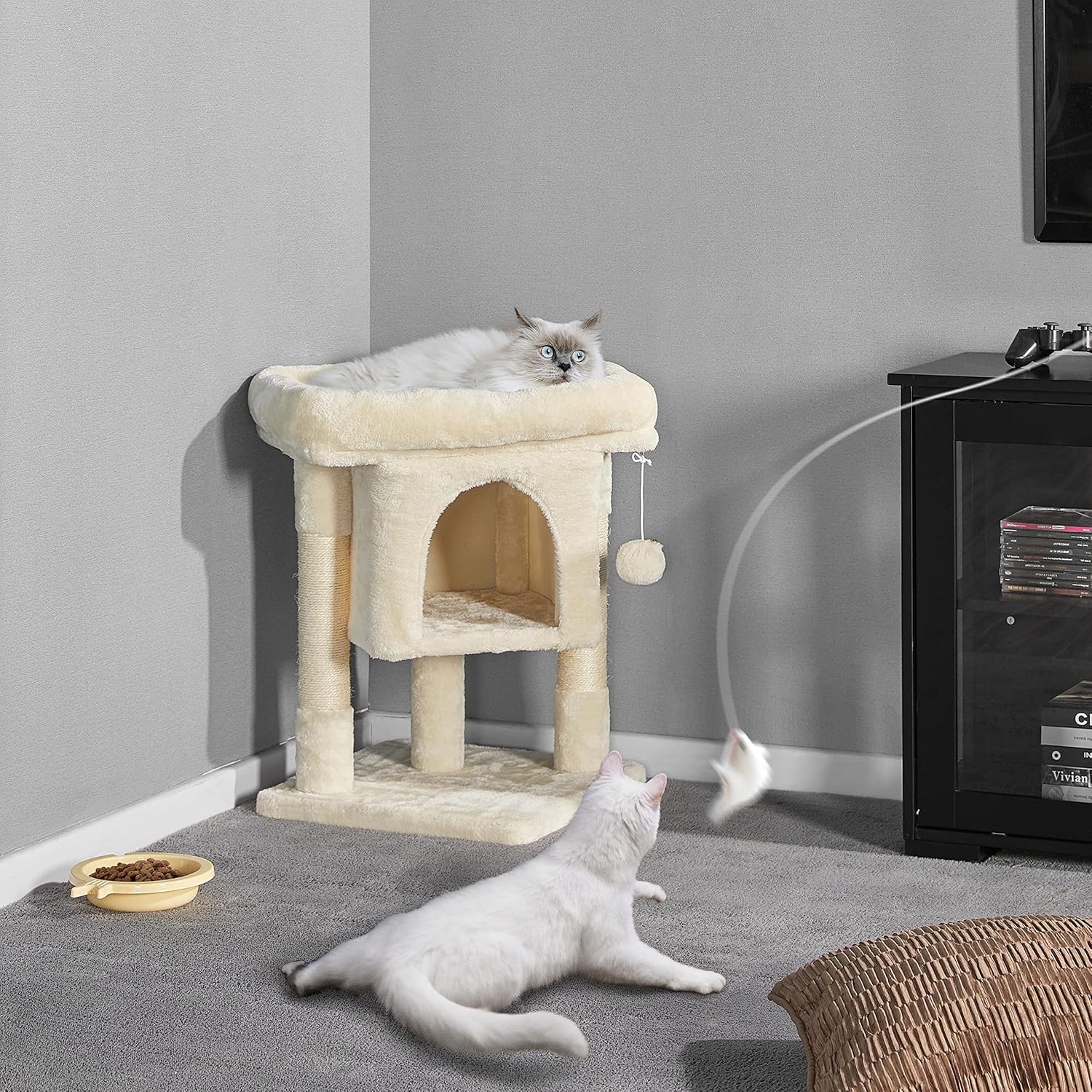Thumbnail 5 de Yaheetech Cat Tree Tower 52 cm Top