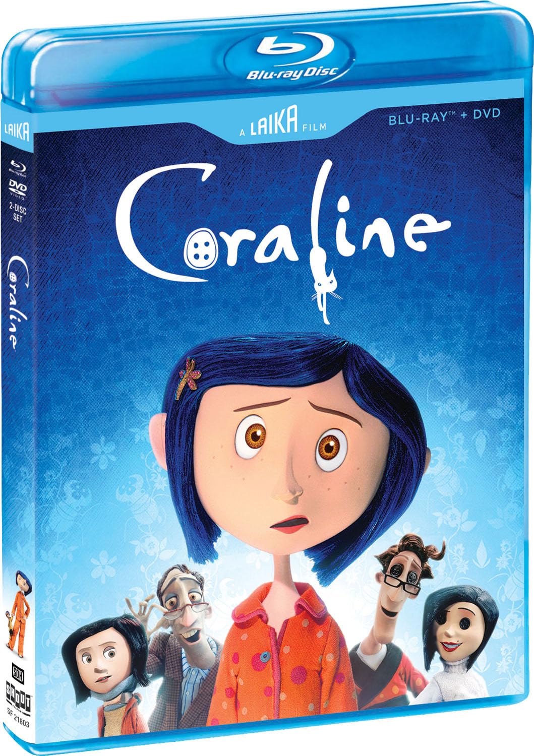 Detalle 2 de Coraline 826663218039: LAIKA Studios Edition Blu-ray + DVD