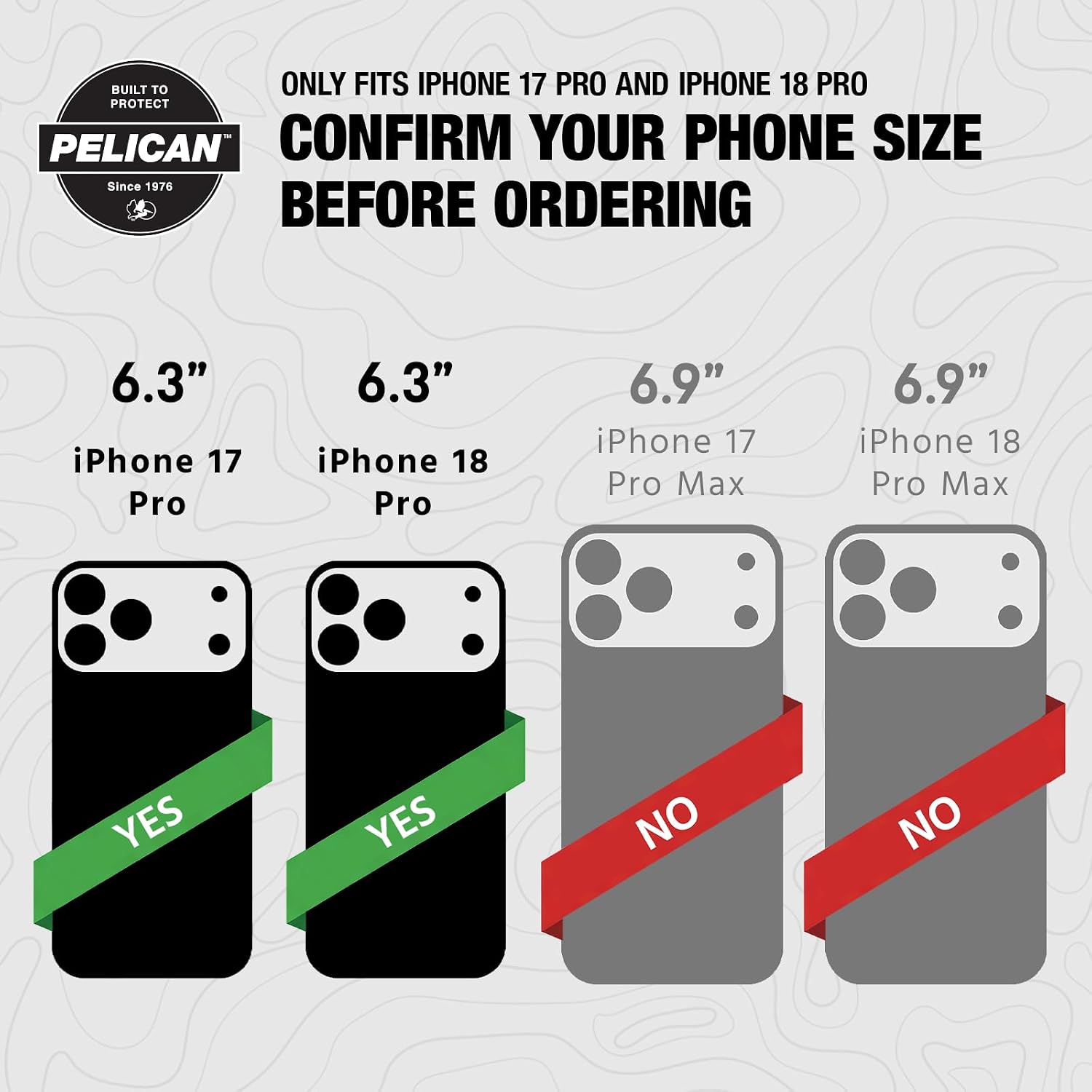 Detalle de Pelican Voyager iPhone 18 Pro用ケース MagSafe対応・2層構造・ベルトクリップホルスター付き