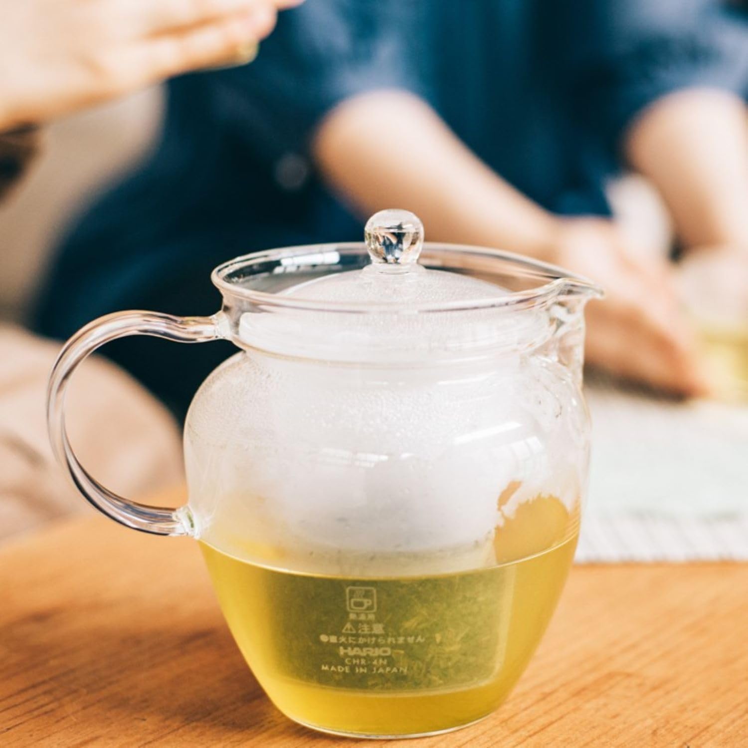Thumbnail 6 de HARIO 茶茶 なつめ CHRN-4N 耐熱ガラス急須 700ml・大きな茶こし付き