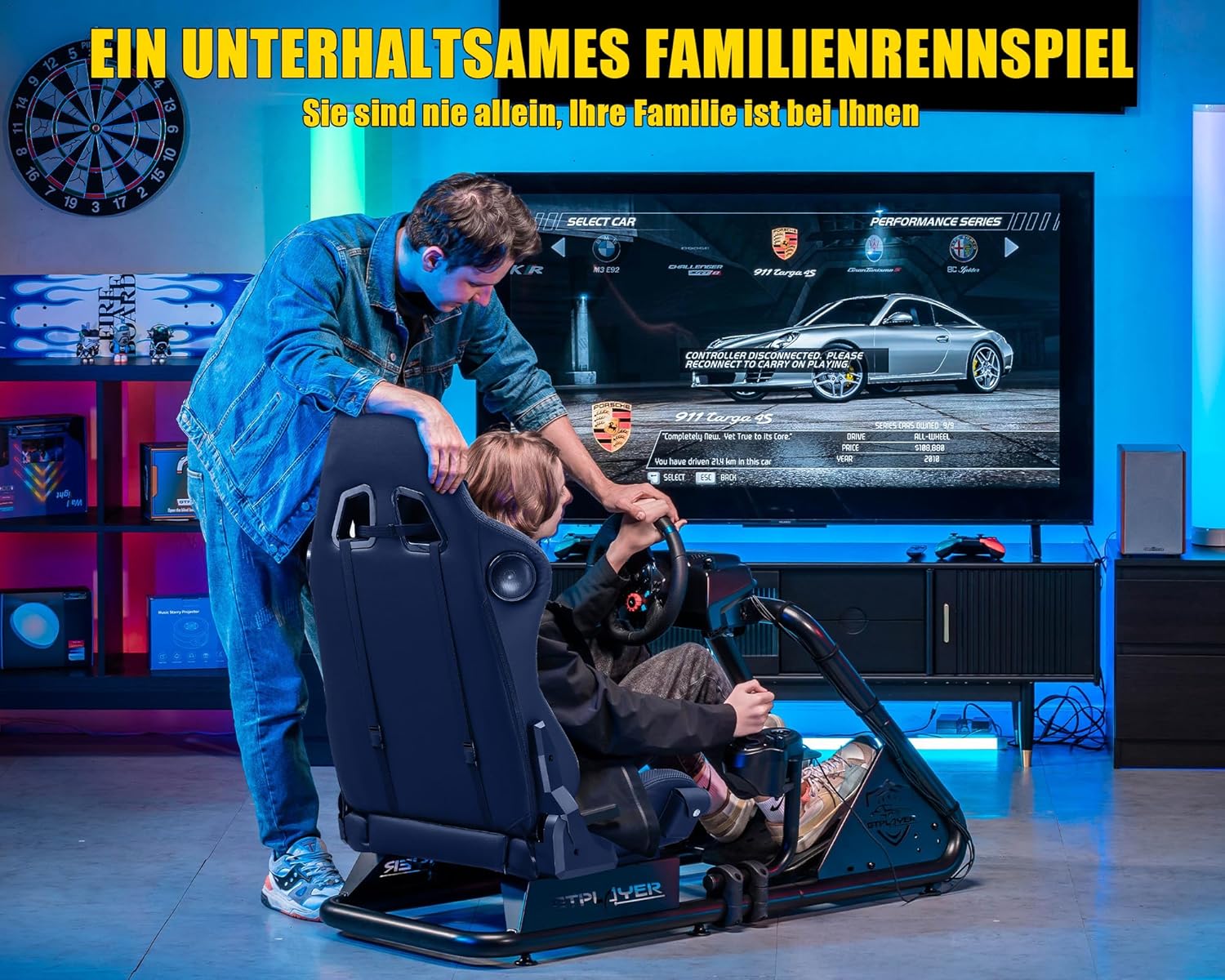 Detalle de GTPLAYER Simulator Cockpit für SIM Racing