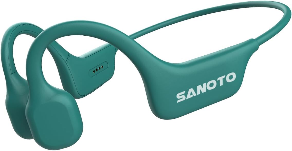 Detalle de SANOTO Casque Conduction Osseuse Open Ear Bluetooth — Sport et Plein Air
