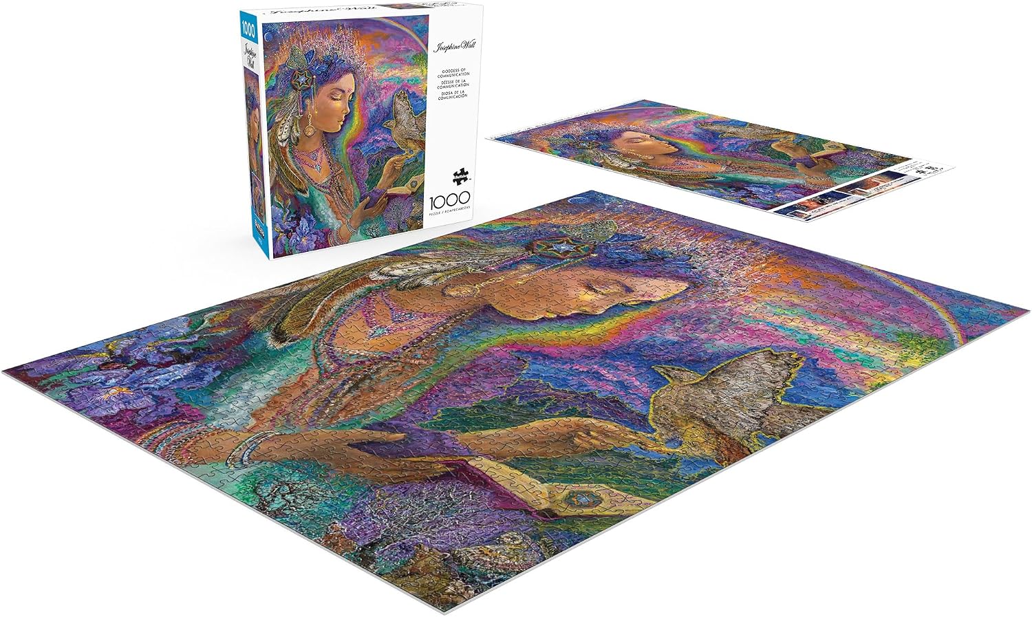 Thumbnail 3 de Buffalo Games Josephine Wall Goddess of Communication 1000 Piece Jigsaw Puzzle