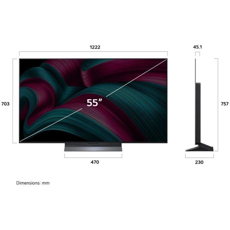 Detalle de LG OLED evo OLED55C57LA (55",): ficha de compra y experiencia de uso