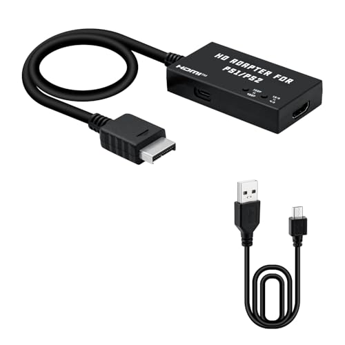 Detalle de McBazel Adattatore da PS1/PS2 a HDMI – cavo adattatore multifunzione HDTV HDMI per PS1/PS2/PS One