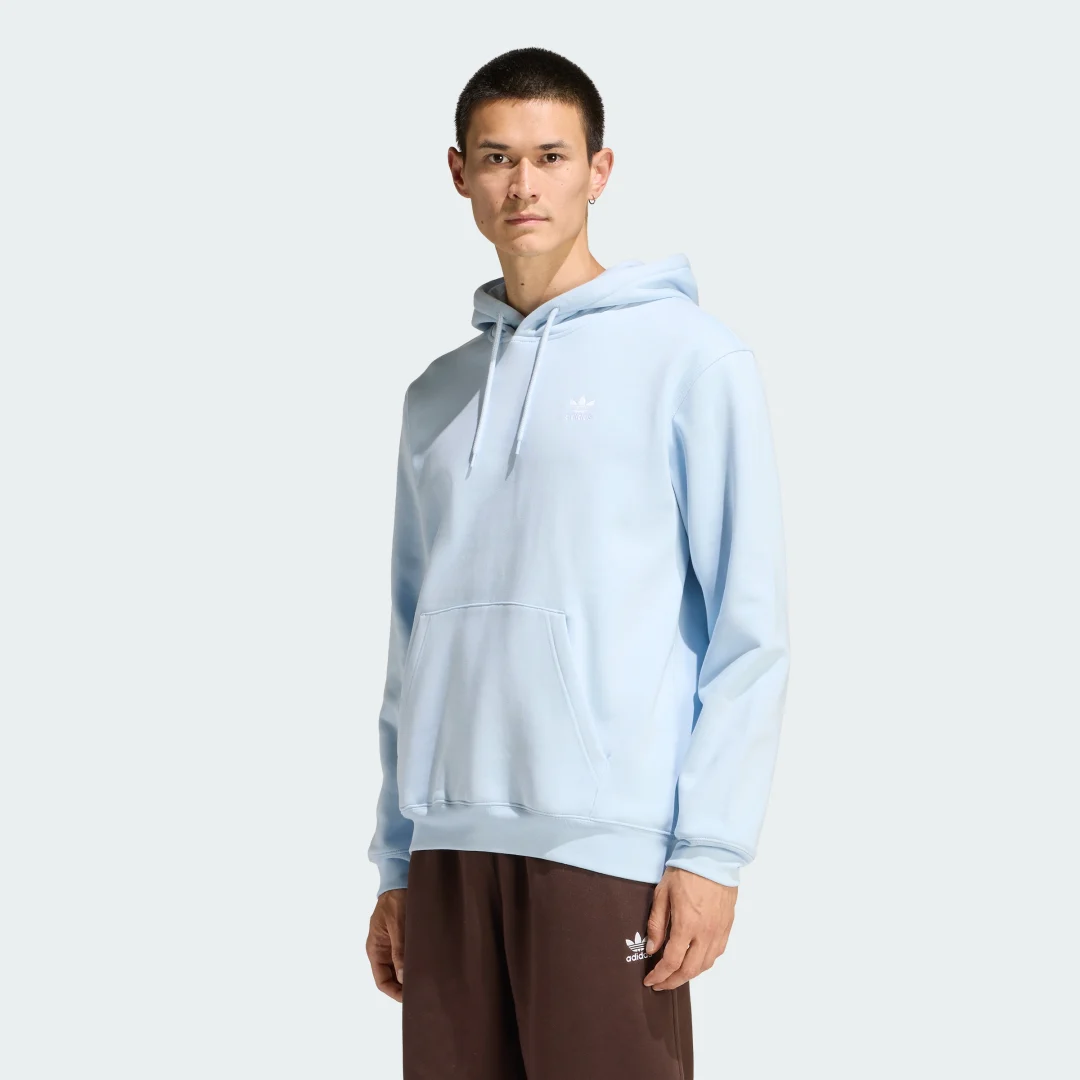 Detalle de Sudadera holgada con capucha Trefoil Essentials de Adidas