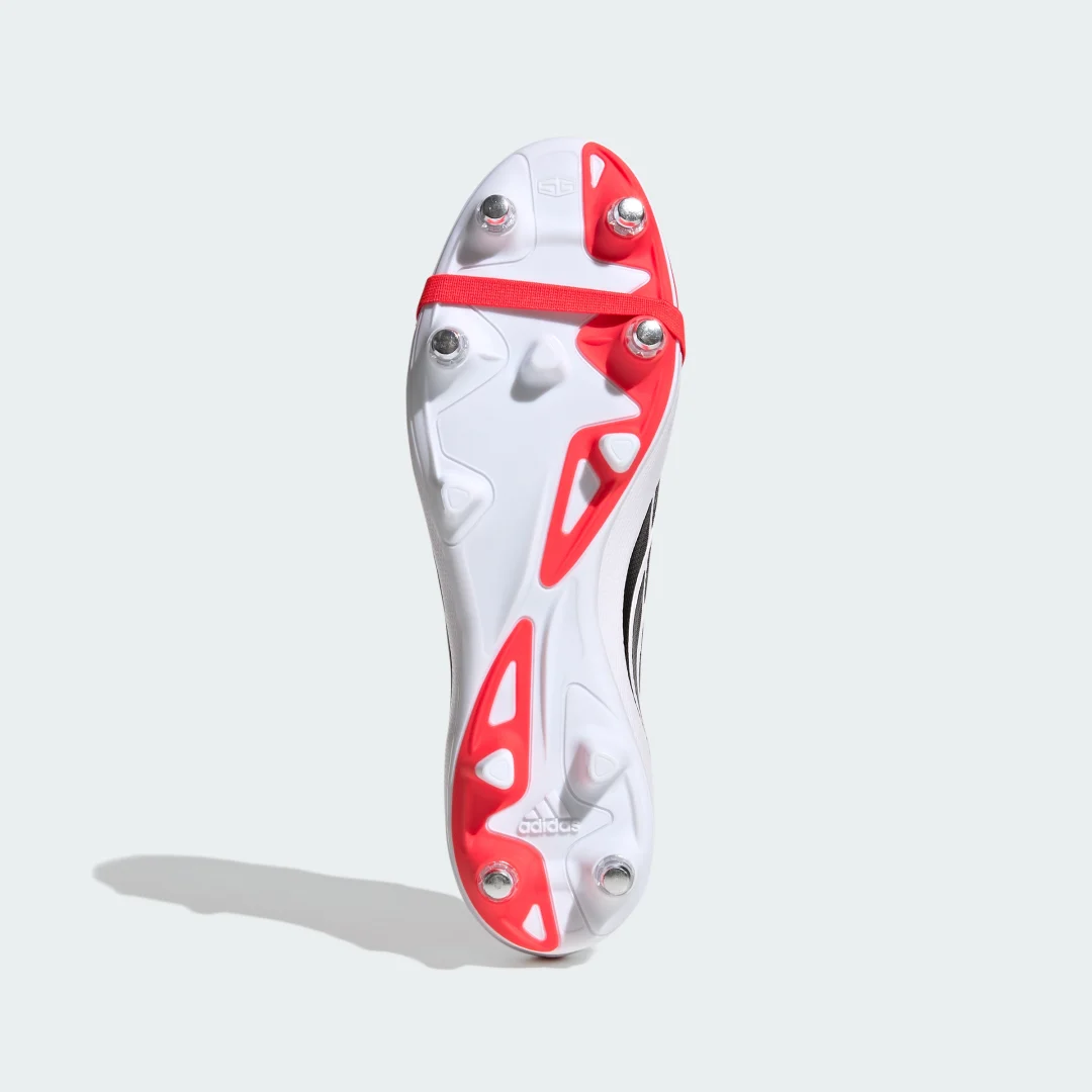 Detalle 2 de Bota de fútbol Predator League con lengüeta plegable para césped natural húmedo - Adidas