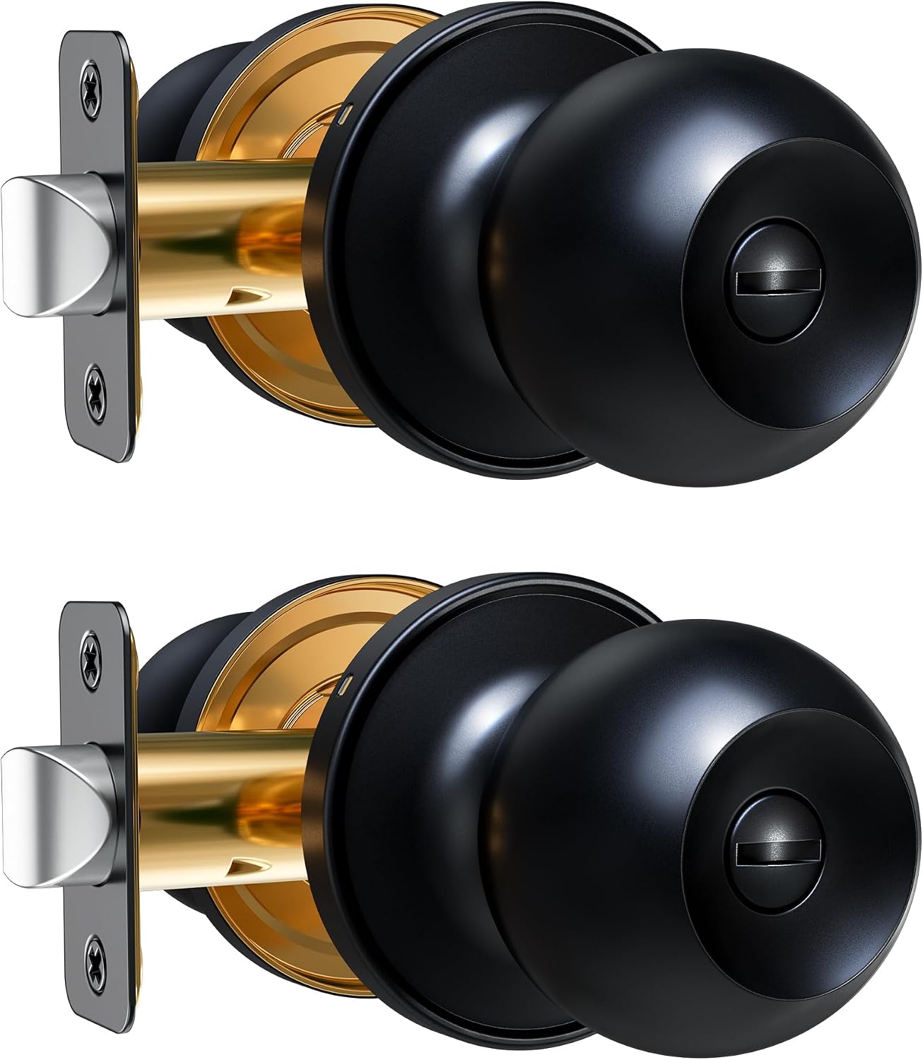 Detalle de Veise Privacy Door Knobs, 2-Pack