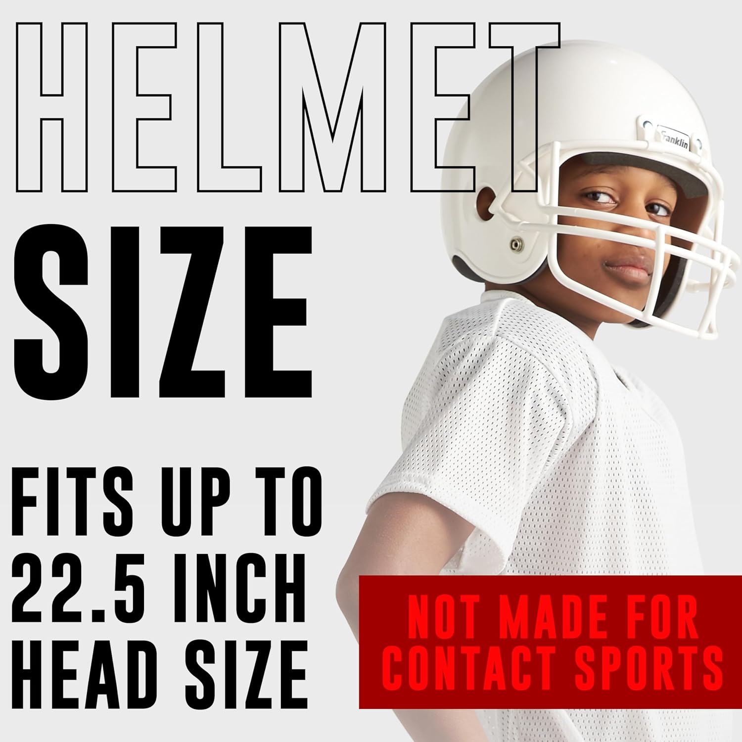 Detalle de Franklin Sports Kids NFL Helmet and Jersey Set 🏈