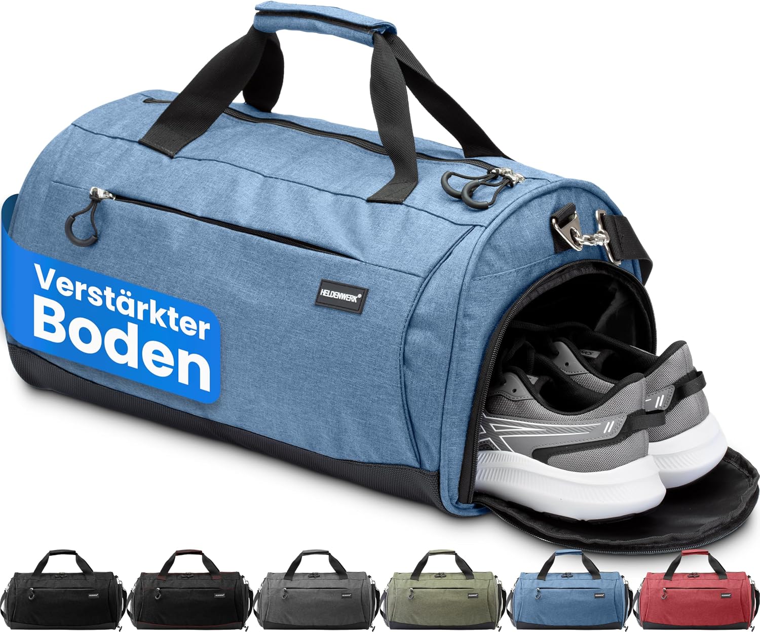 Detalle de Heldenwerk Sporttasche 2‑in‑1