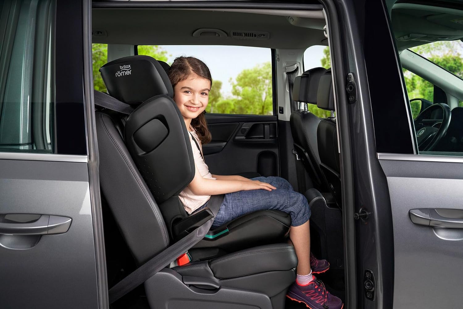 Detalle 2 de BRITAX RÖMER KIDFIX 2 Z-LINE seggiolino auto i-Size 100-150 cm (3,5-12 anni) Midnight Grey