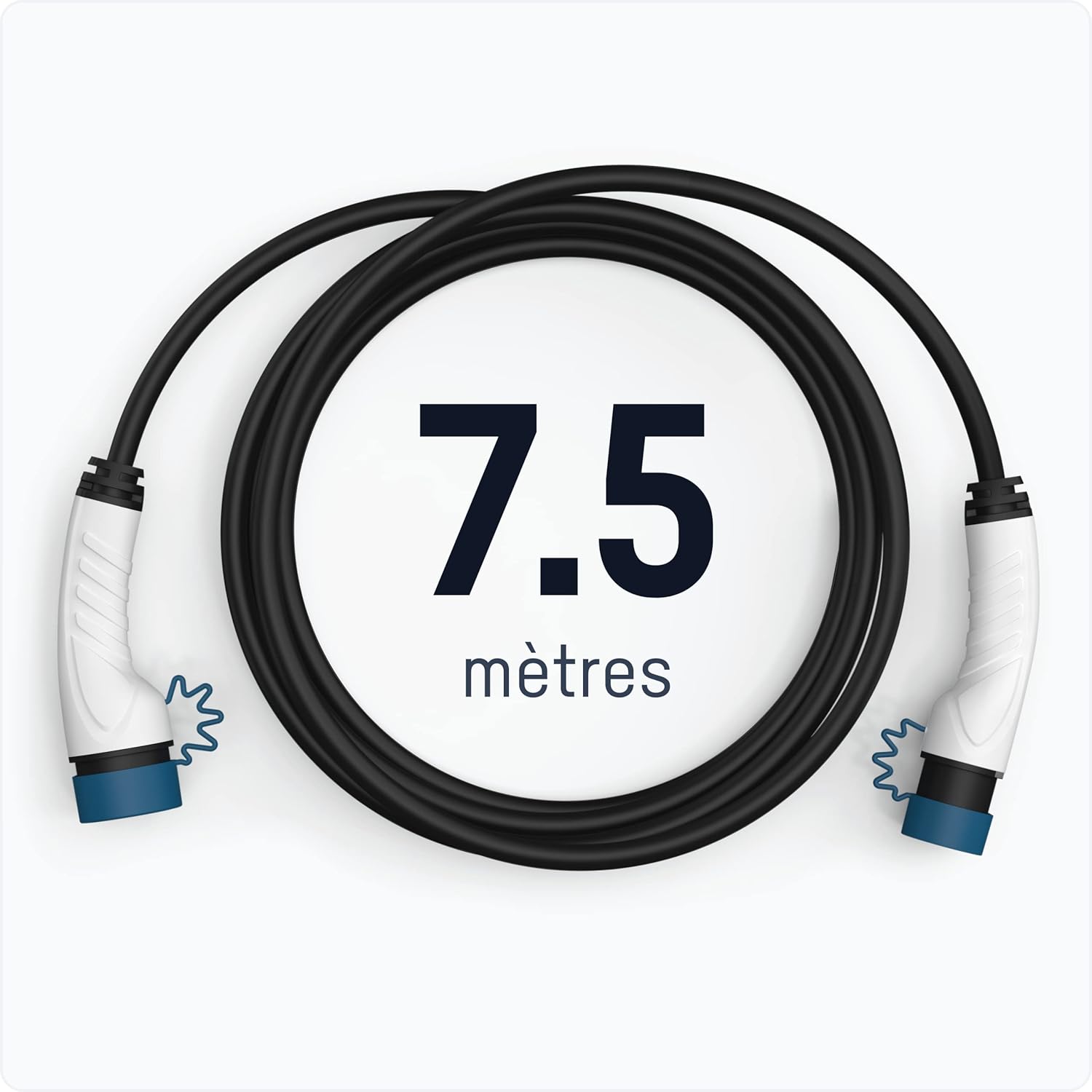 Thumbnail 3 de ANSMANN Câble de charge Type 2 Mode 3 11 kW (7,5 m) pour véhicules électriques et hybrides rechargeables