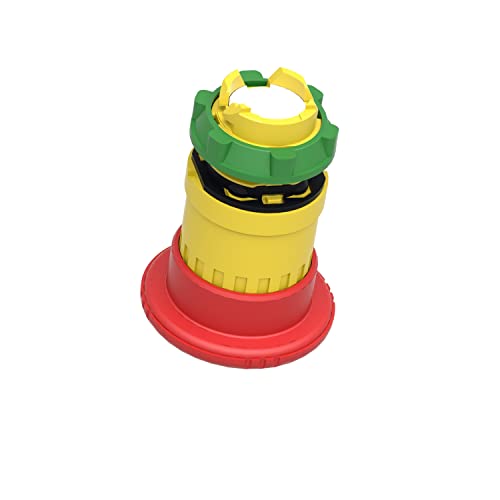 Thumbnail 6 de Schneider Electric Harmony XB5 – Tête bouton arrêt d’urgence Ø40, pousser tournant rouge (ZB5AS844)