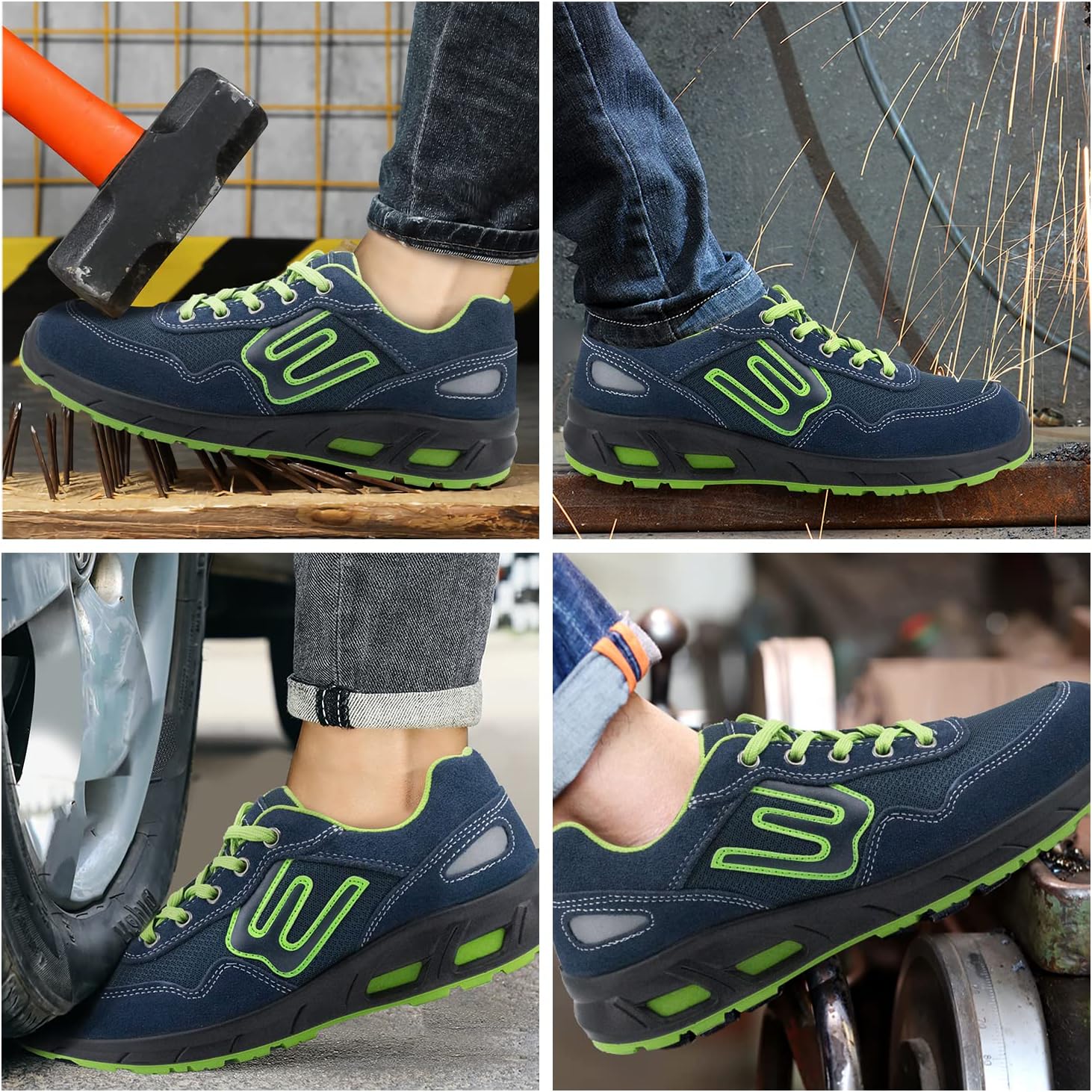 Thumbnail 1 de JOMIX Scarpe Antinfortunistiche Uomo S1P SRC EN ISO 20345 – Sicurezza e Comfort per il Lavoro
