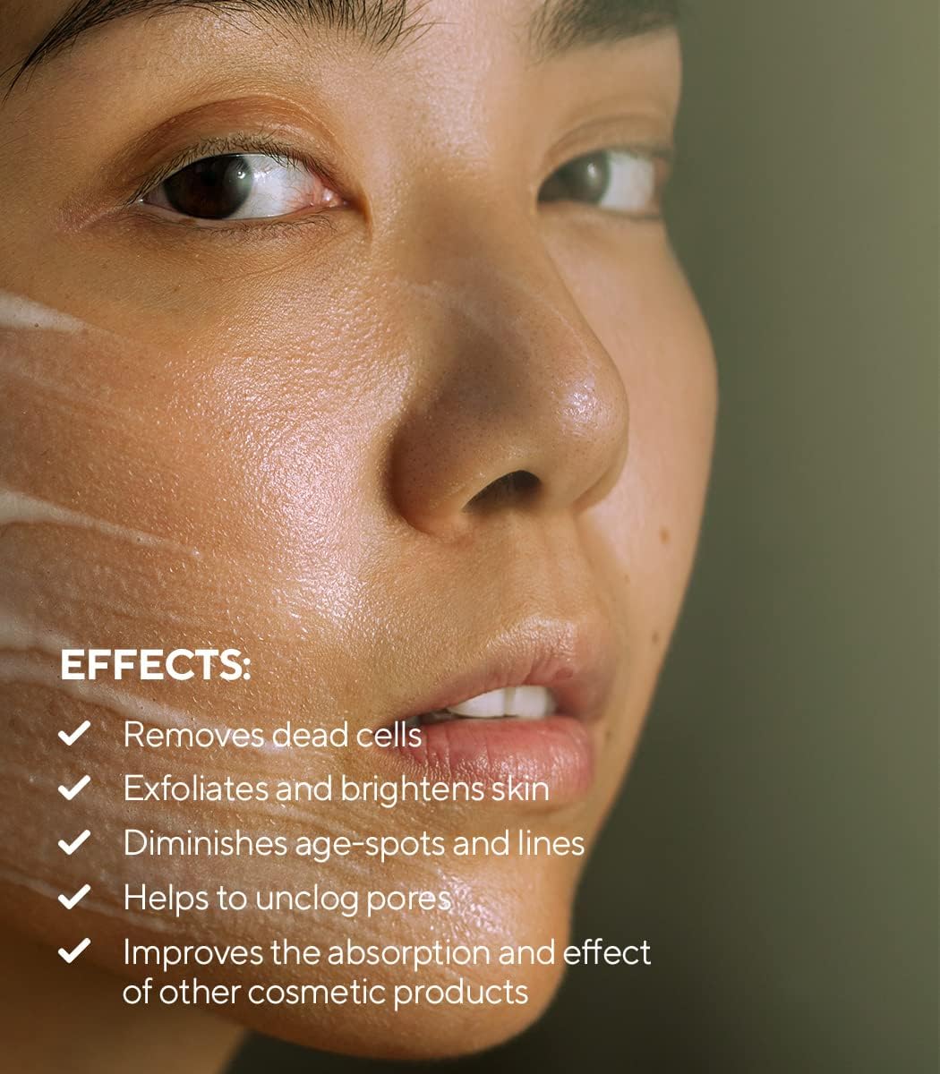 Detalle 2 de Masque peeling éclaircissant aux AHA – MÁDARA Organic Skincare, 60 ml
