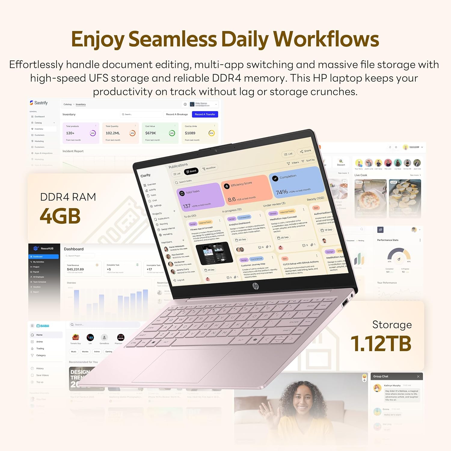 Thumbnail 2 de HP Flagship 14" Student Laptop