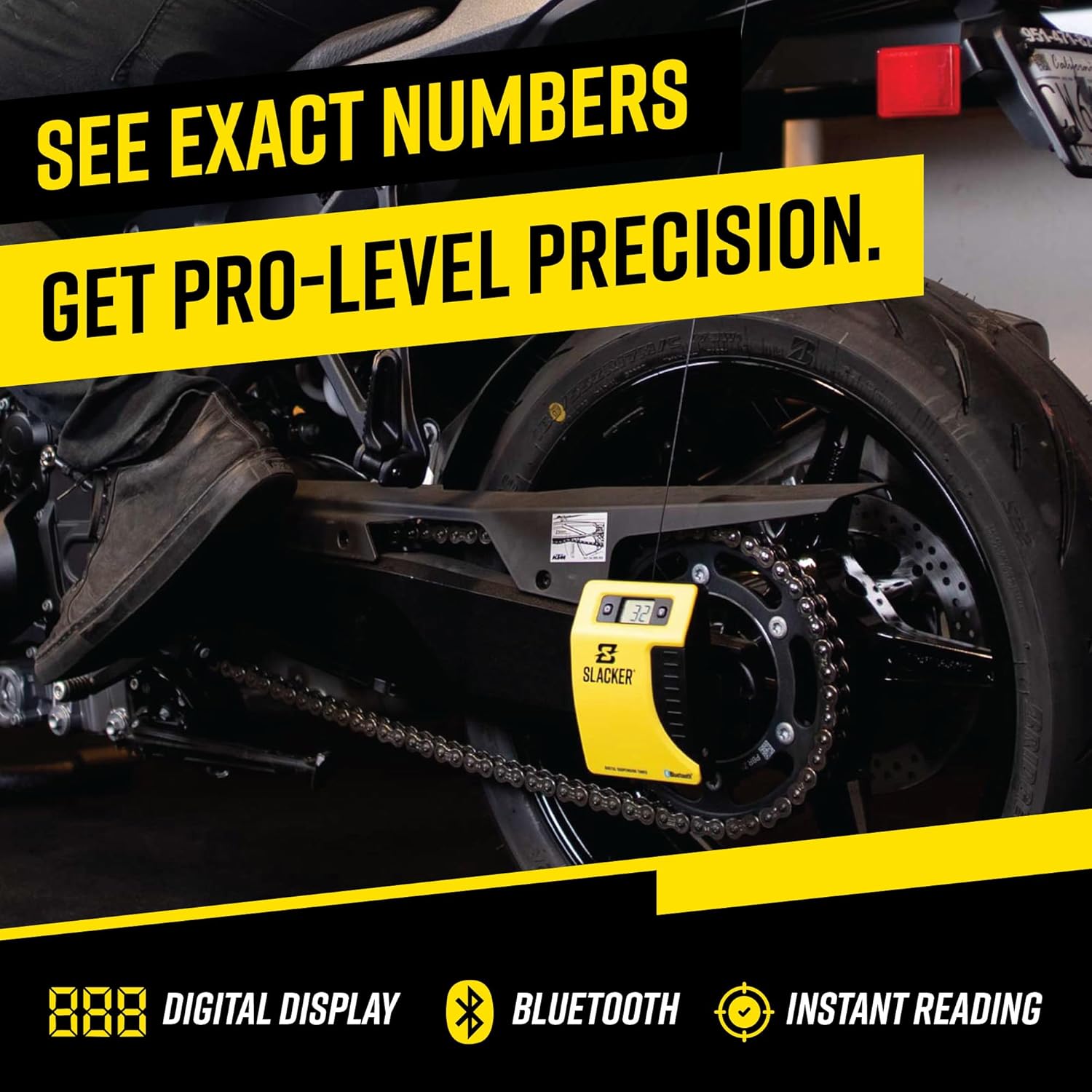 Detalle 2 de Motool Slacker Digital Suspension Tuner (Bluetooth) for Dirt, Street & Adventure Bikes