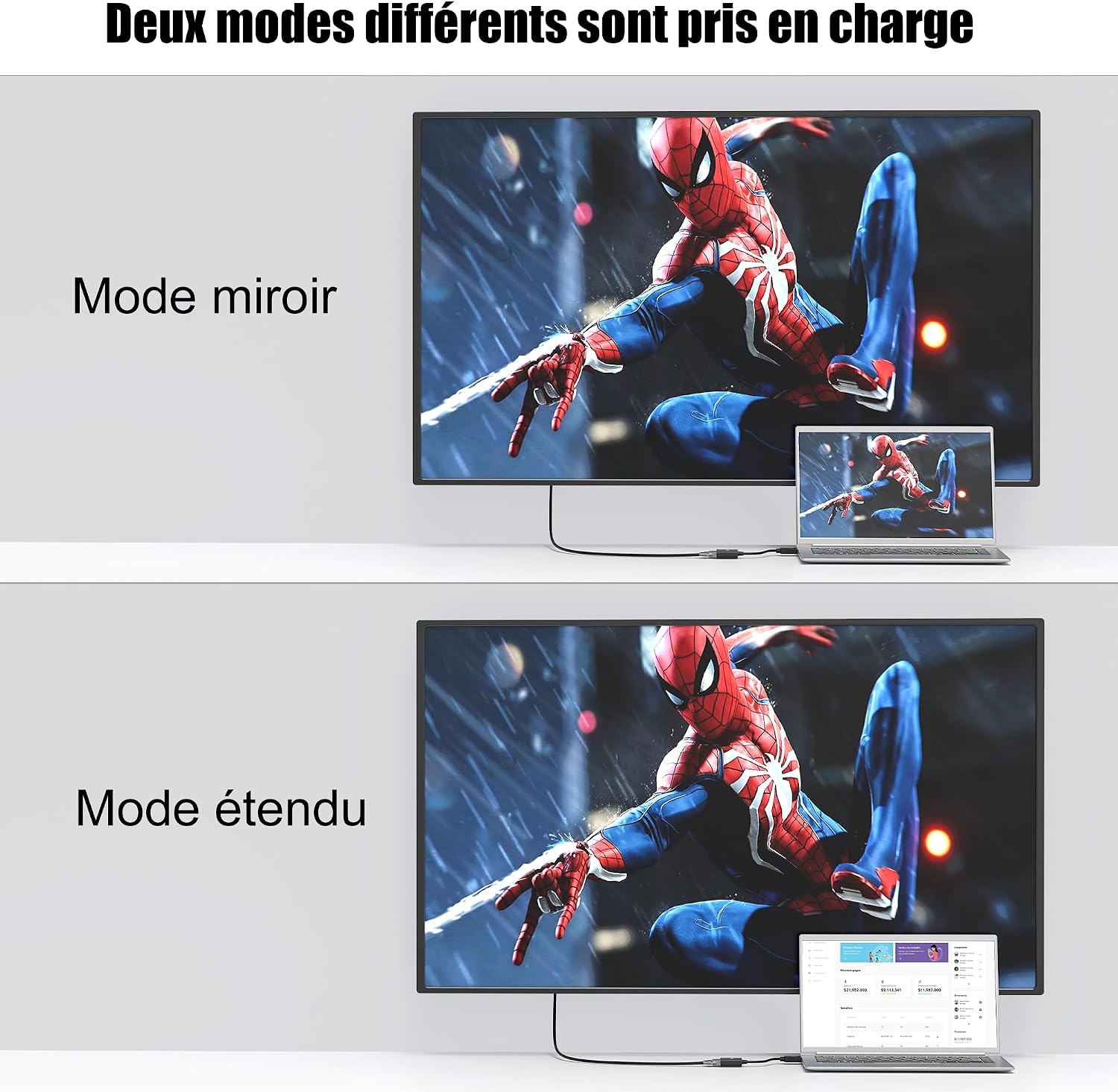 Detalle 2 de ICZI Adaptateur DisplayPort vers VGA 1080p