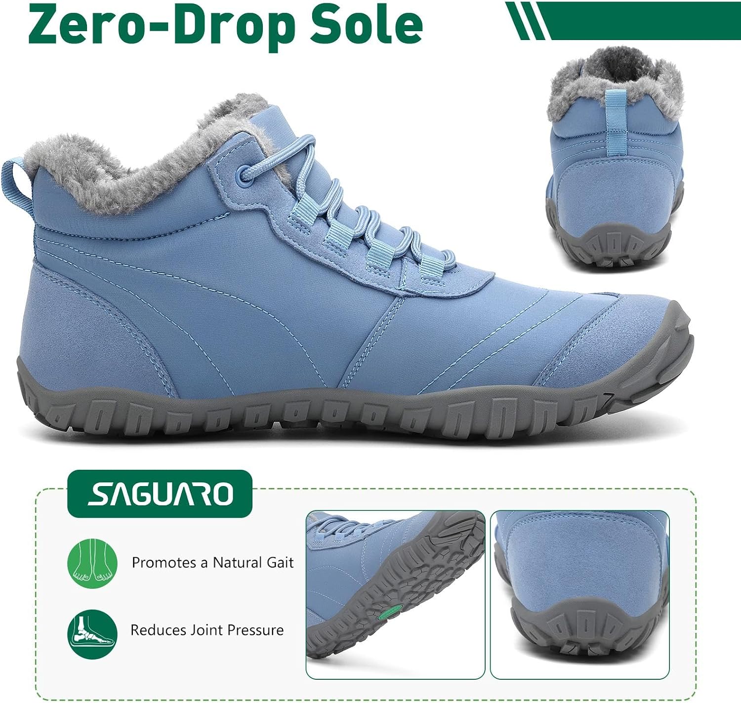 Thumbnail 5 de SAGUARO Winter Barfußschuhe Damen