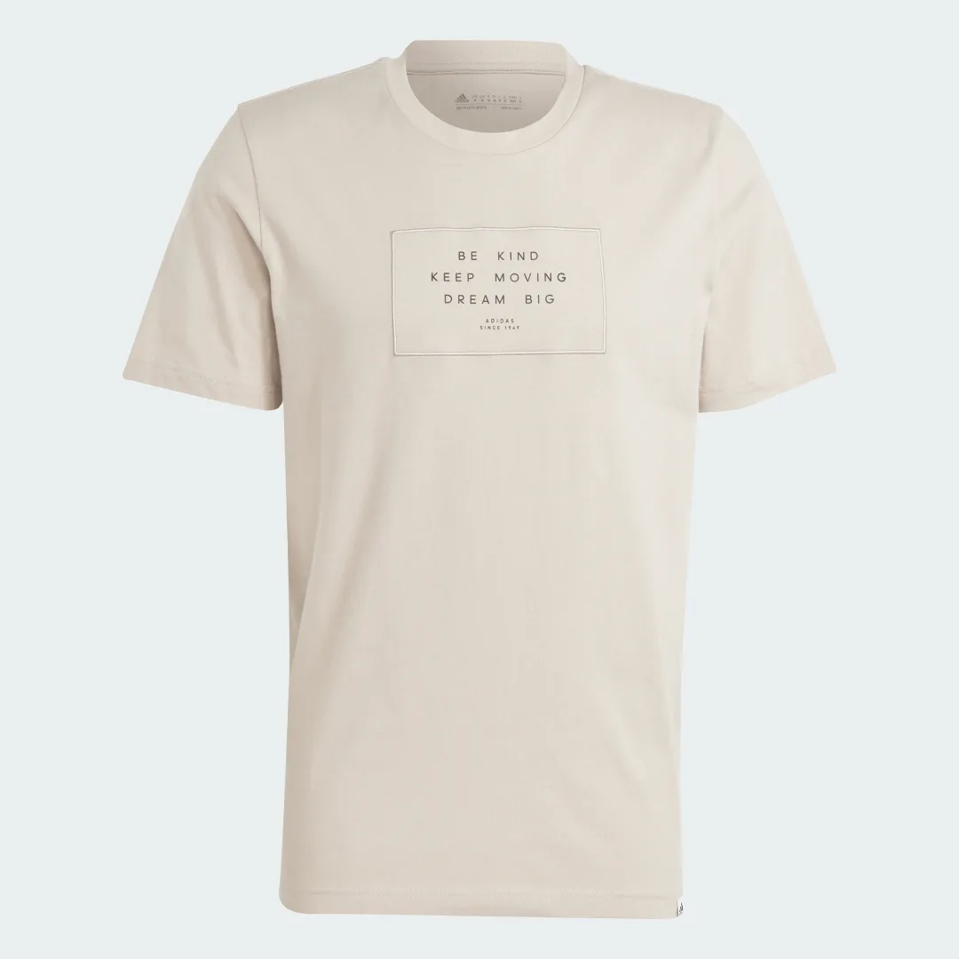 Detalle de Adidas Sportswear Lounge T-Shirt – beige
