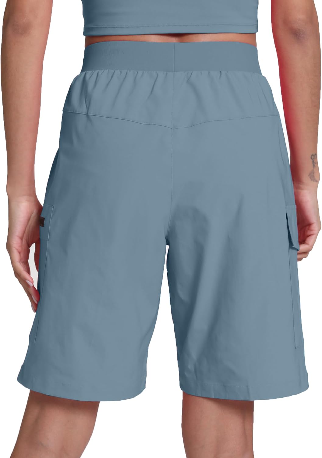Detalle de zsenoxaxi Women's Hiking Cargo Shorts, Lightweight Quick-Dry with 4 Pockets