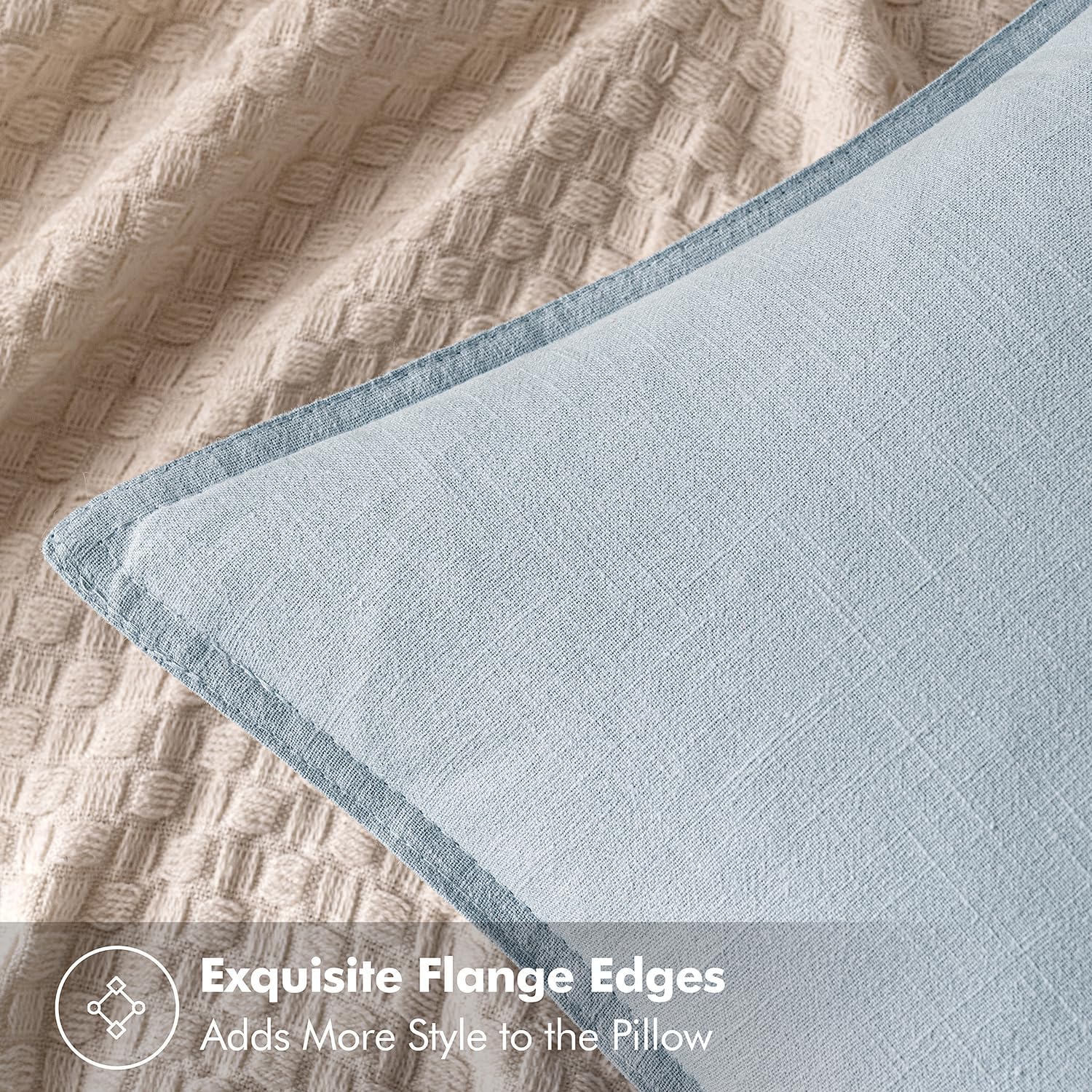Detalle de MIULEE Decorative Pillow Covers 18x18 Inch