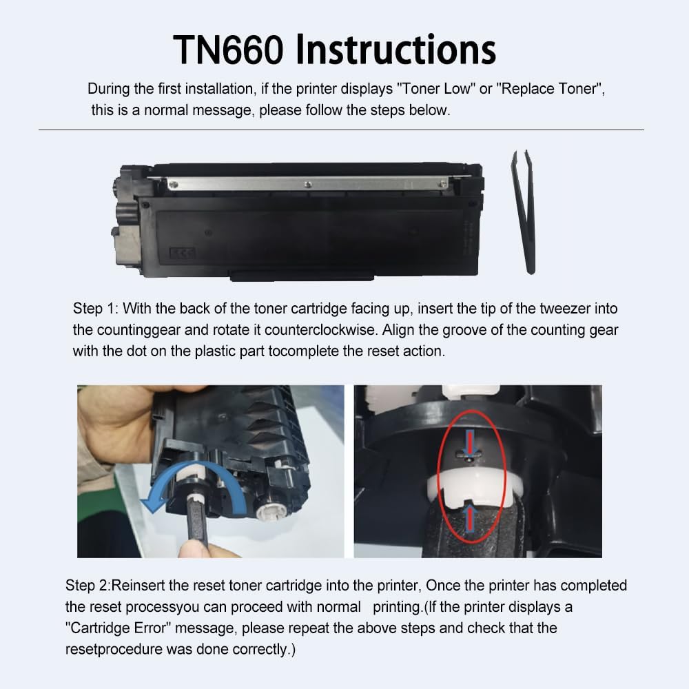 Thumbnail 4 de TN660 Toner Cartridge 4-Pack 🖨️