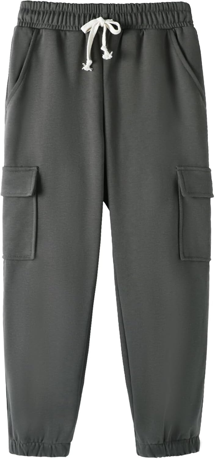 Thumbnail 6 de HILEELANG Boy Cargo Sweatpants 3 Pack
