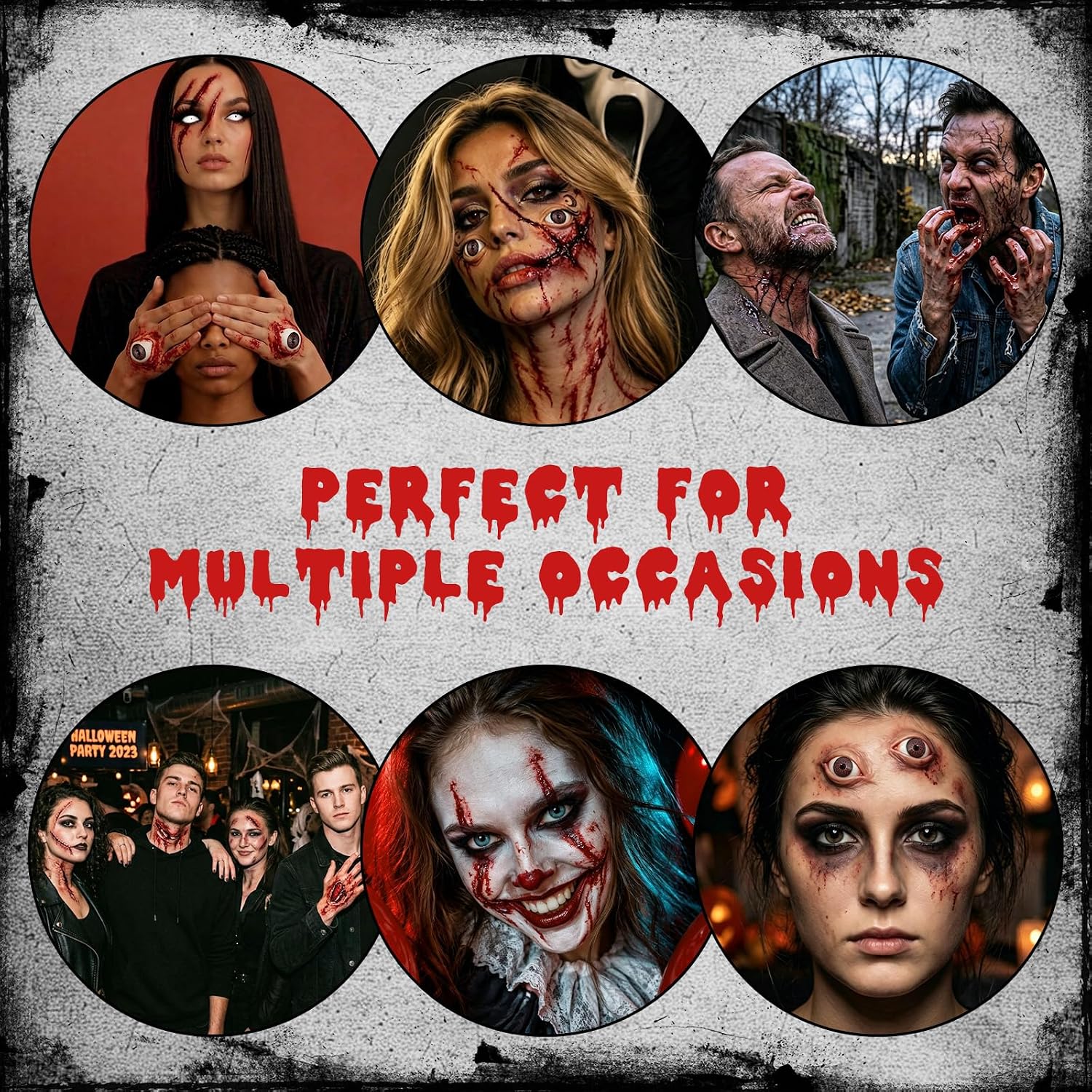 Thumbnail 4 de Halloween SFX Makeup Kit for Popped-Eye Zombie and Monster Looks