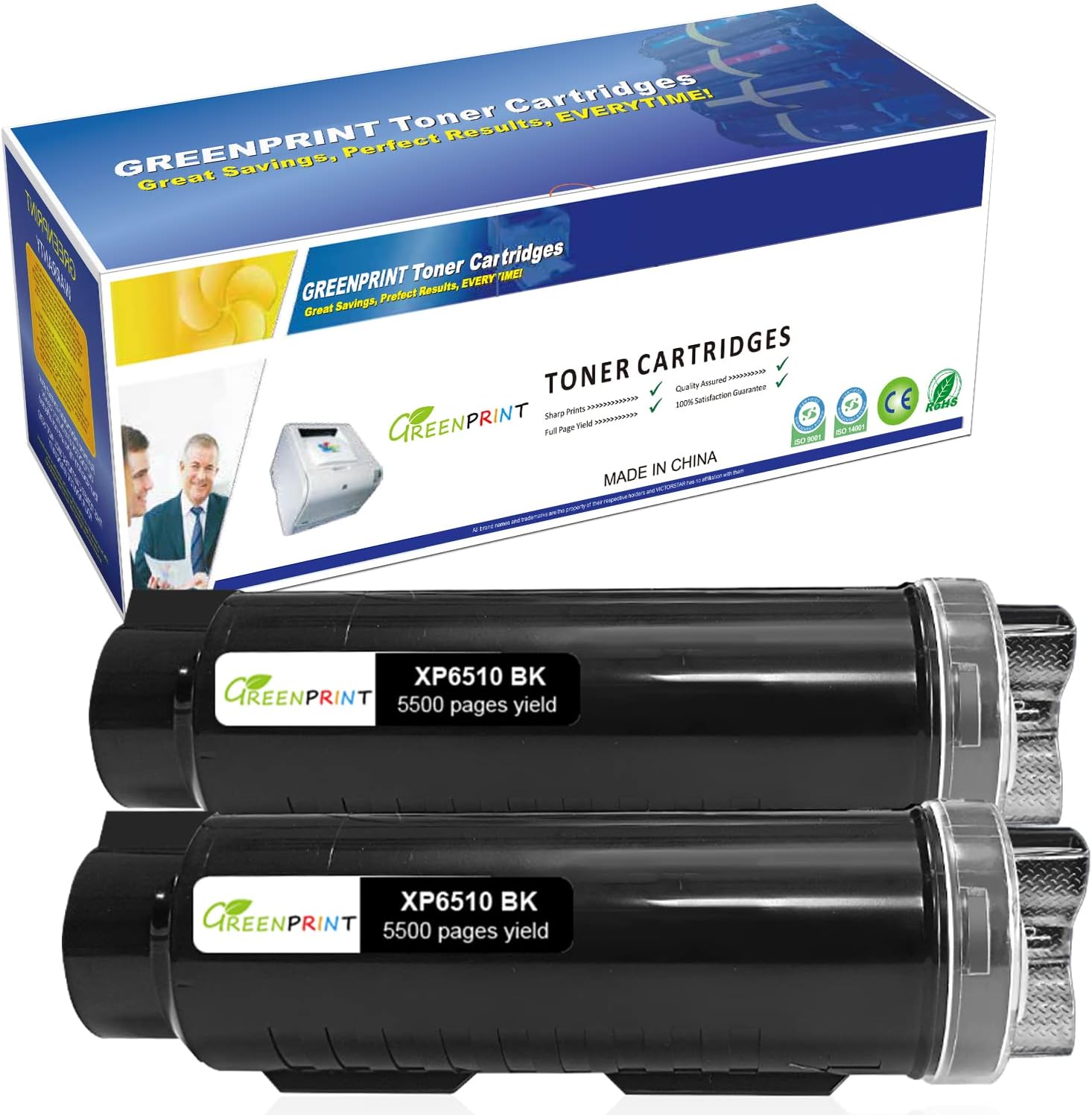 GREENPRINT Toner compatibile 6510/6515 5.500 pagine nero 🖨️