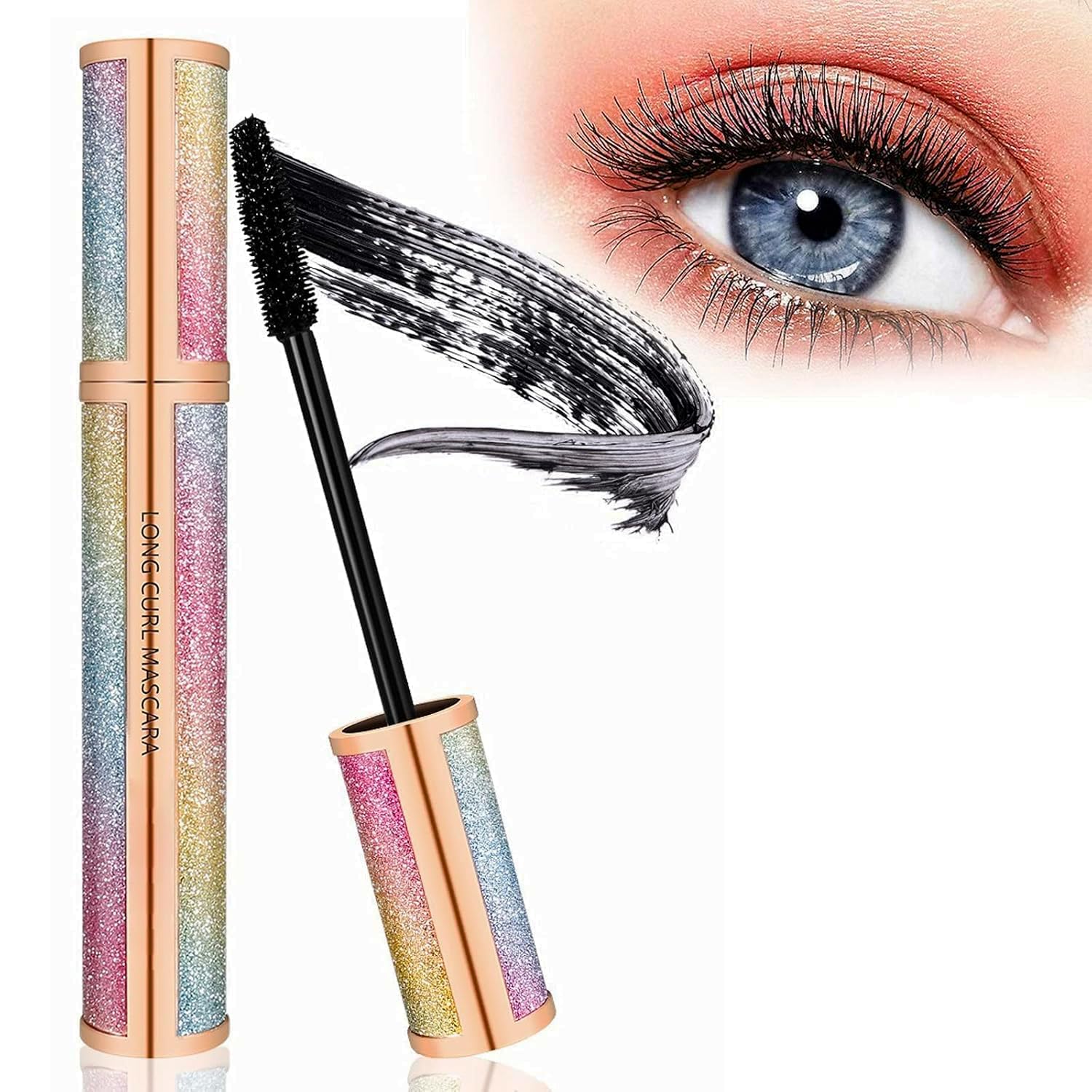 Thumbnail 6 de Mcukv Tubing Mascara, 4D Silk Fiber Lash Mascara for Length and Volume