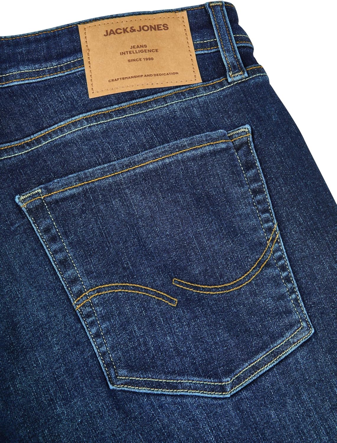 Detalle 2 de JACK & JONES Slim Fit Jeans mit 20% Baumwolle