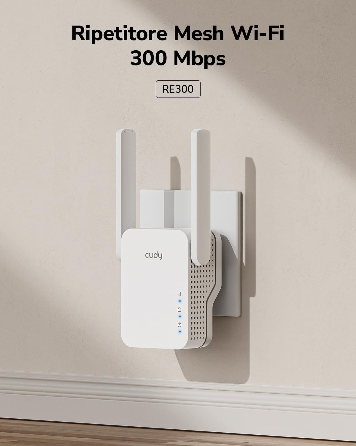 Thumbnail 1 de Cudy RE300 N300 Range Extender 300Mbps
