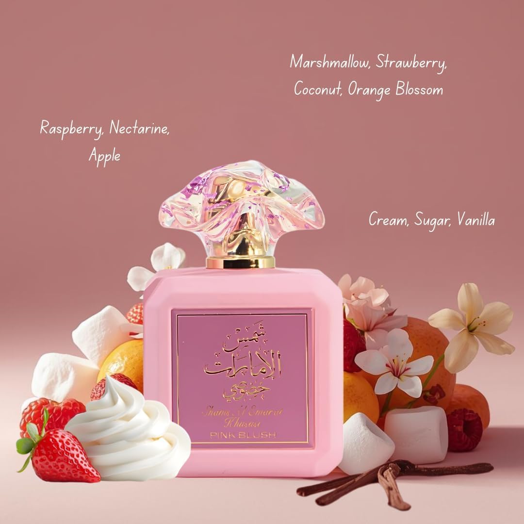 Detalle de Ard Al Zaafaran Pink Blush Shams Al Emarat Khususi eau de parfum, 100 ml