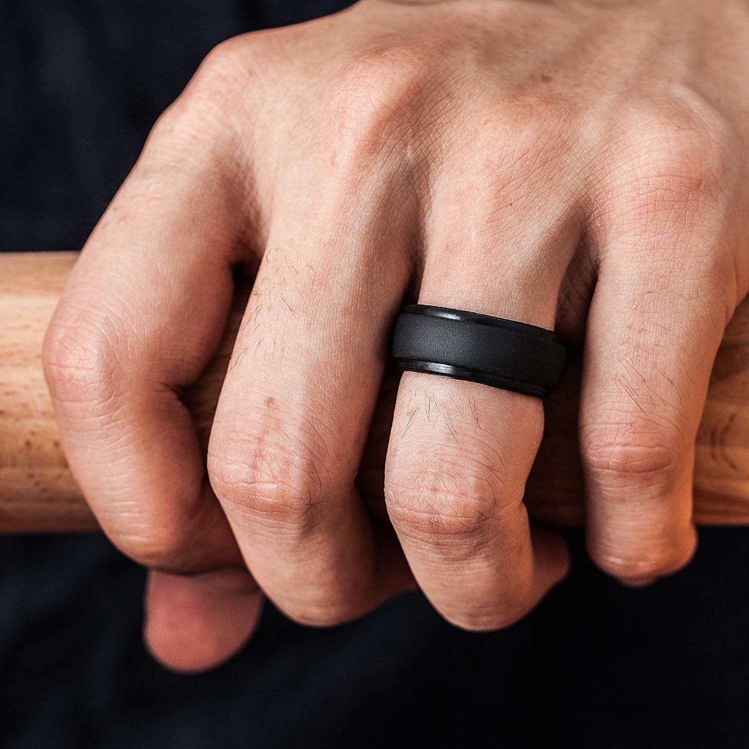 Detalle de ThunderFit Silicone Rings 10mm 2.5mm Thickness