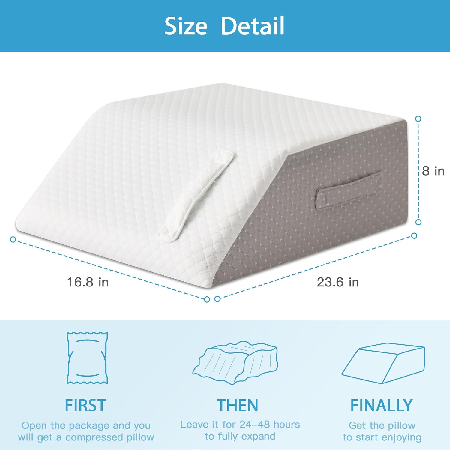 Detalle 2 de MEGCXIT Leg Pillow 23.6 in