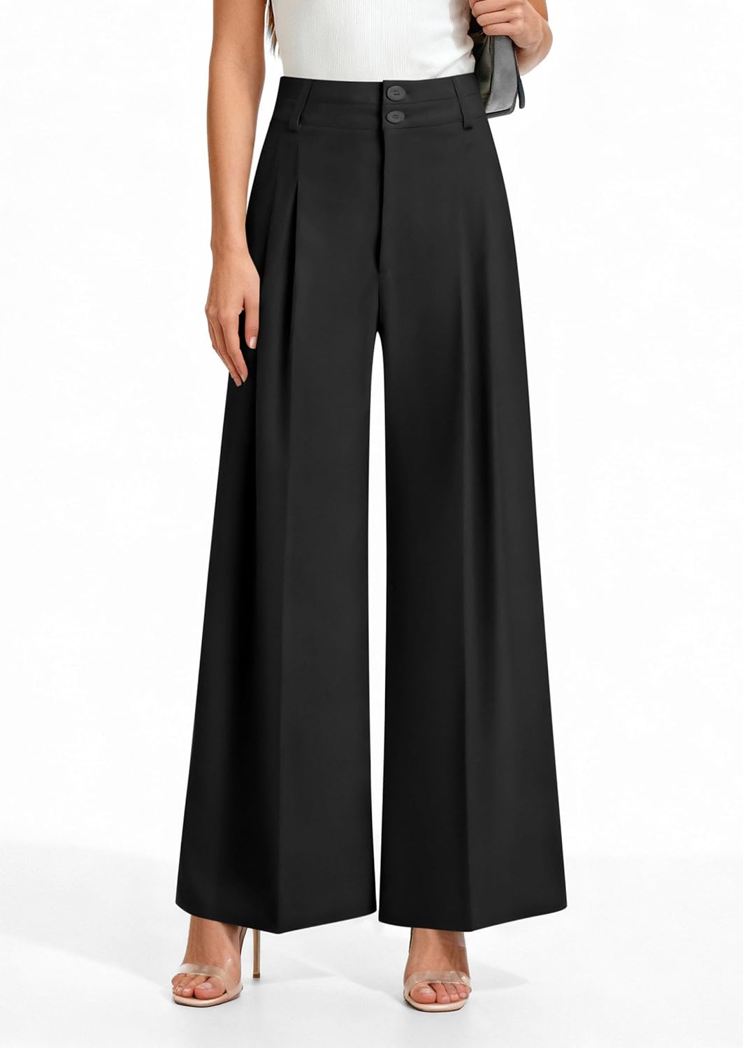 Thumbnail 5 de PRETTYGARDEN Palazzo Pants High Waist