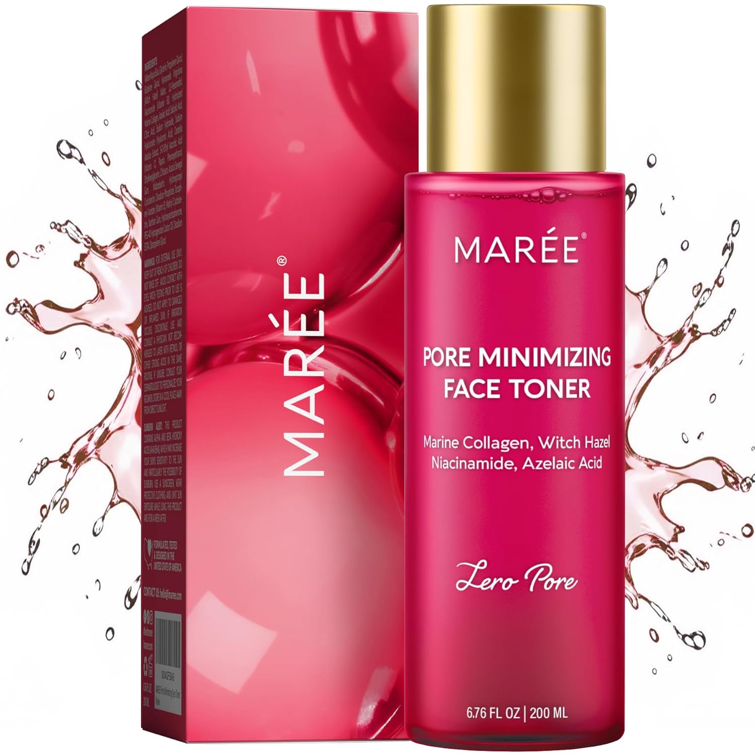 Detalle de MAREE Pore Minimizer Facial Toner with Niacinamide 150ml