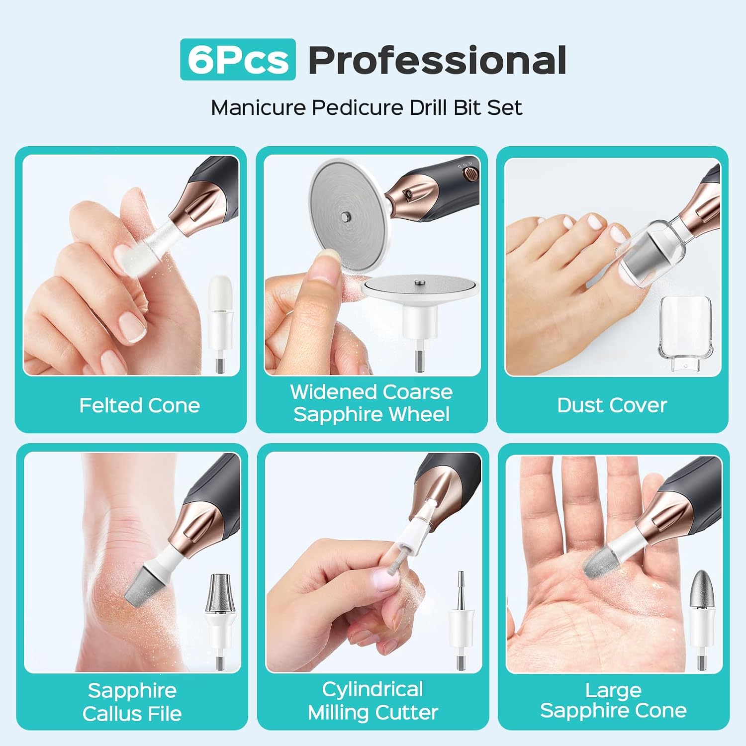 Thumbnail 6 de COSLUS Manicure and Pedicure Kit, C43