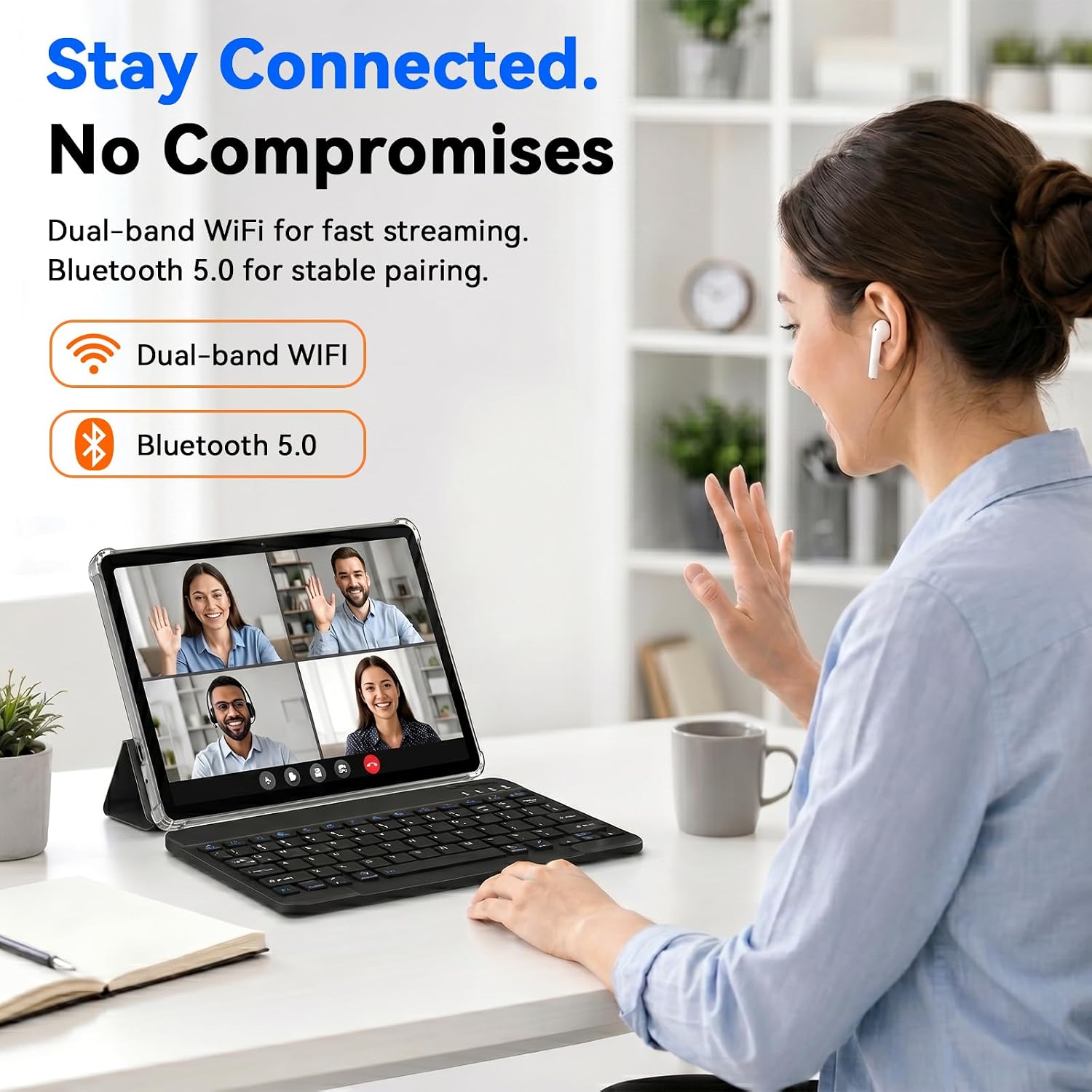 Thumbnail 6 de Tabwee Android tablet with 11-inch display