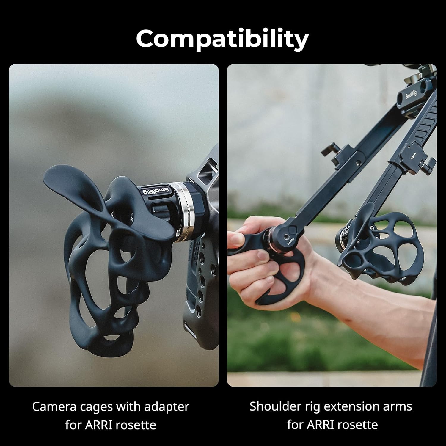 Thumbnail 4 de SmallRig 360° Right-Side ARRI Rosette Handle 5241