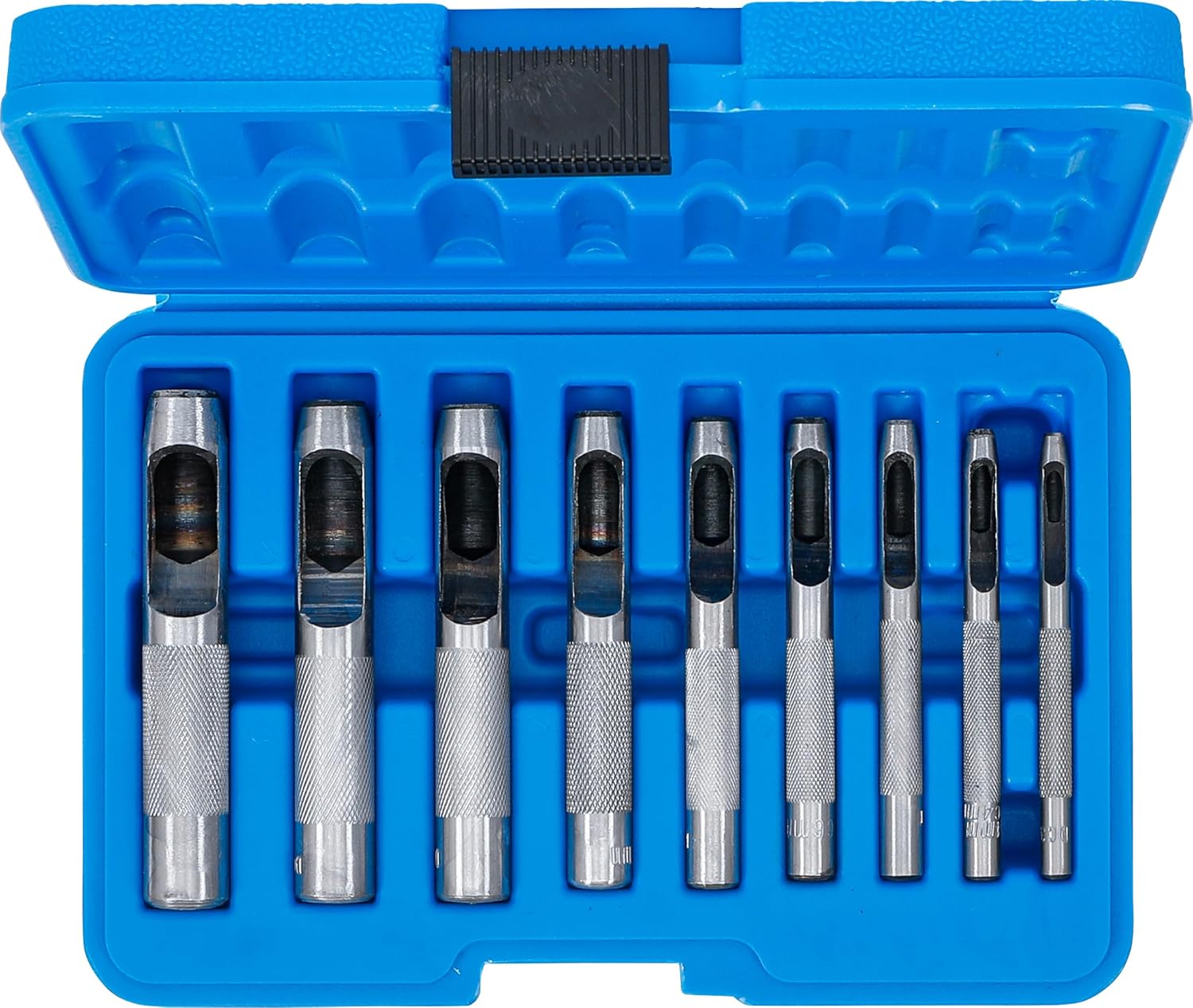 Detalle de BGS 565 Hole Punch Set, 3–12 mm, 9 sizes in a plastic cassette