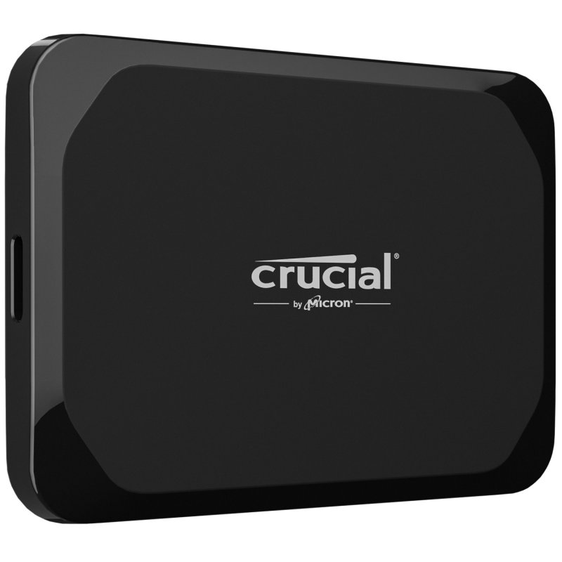 Detalle de Crucial X9 SSD 4 TB externo USB-C negro 💾
