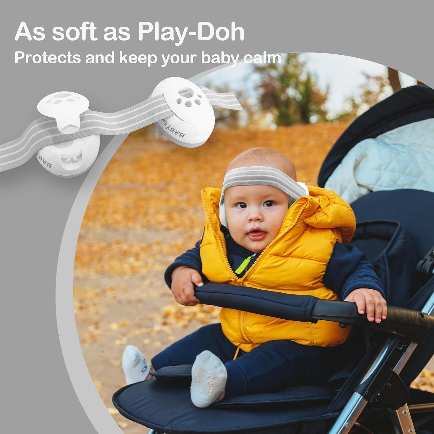 Thumbnail 3 de ZOHAN Baby Ear Defenders 0–36 Months – Noise Cancelling Headphones for Sleep, Travel and Sensory Protection