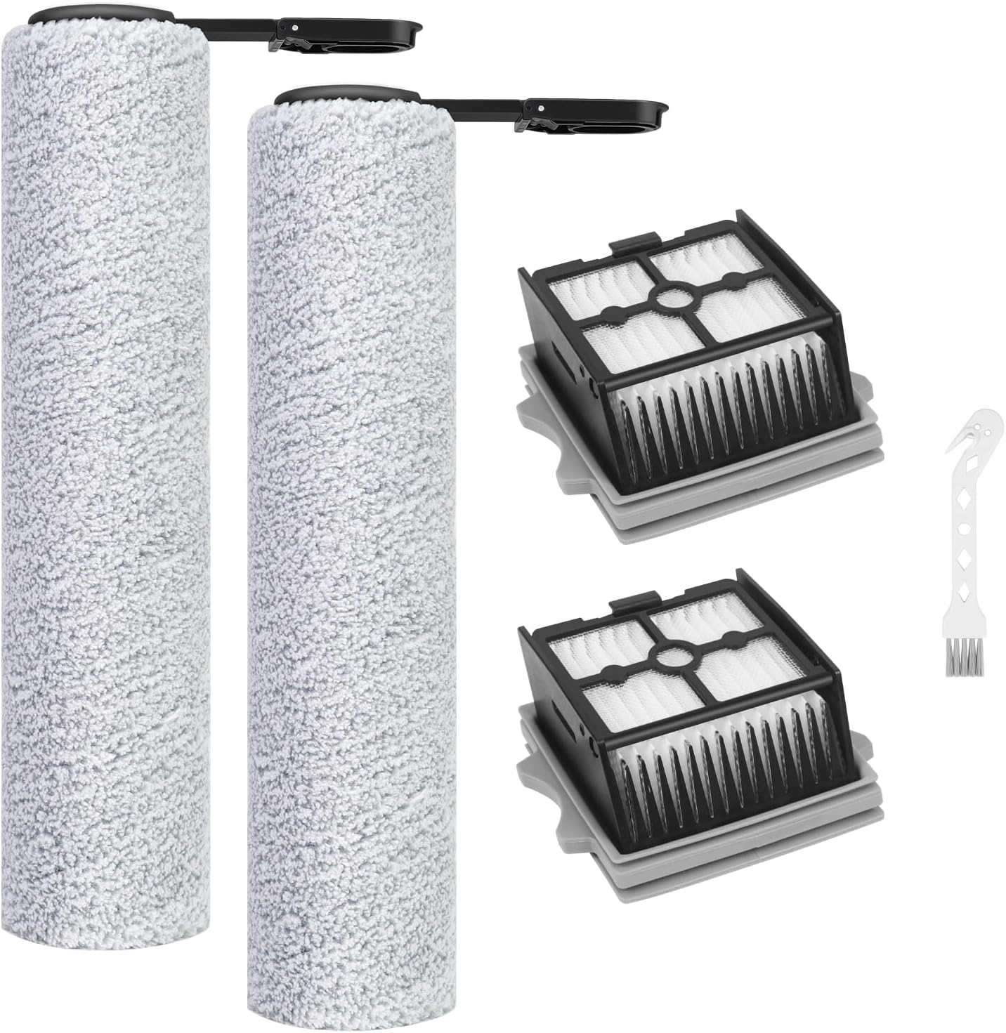 Detalle de YUEYEE S6 S7 accessoireset voor Tineco, 2 rolborstels en 2 filters