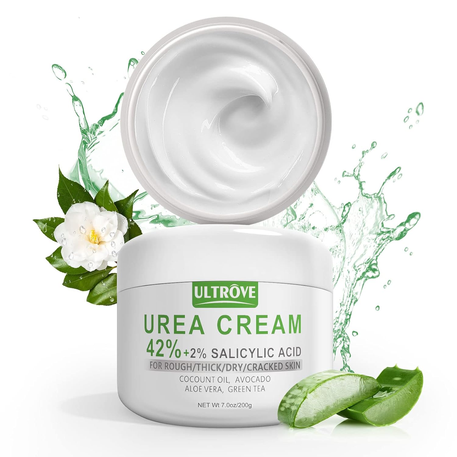 Detalle de Urea Creme 42% mit 2% Salicylsäure 200 g 🦶
