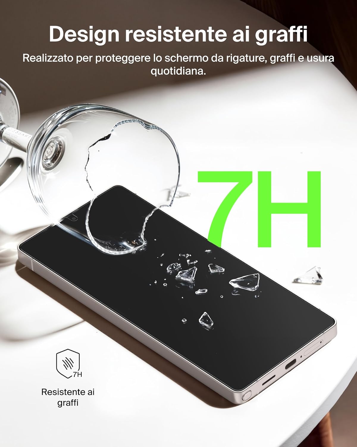 Thumbnail 6 de Belkin ScreenForce Titan EcoGuard: Pellicola protettiva a luce rossa per Samsung Galaxy S26 Ultra
