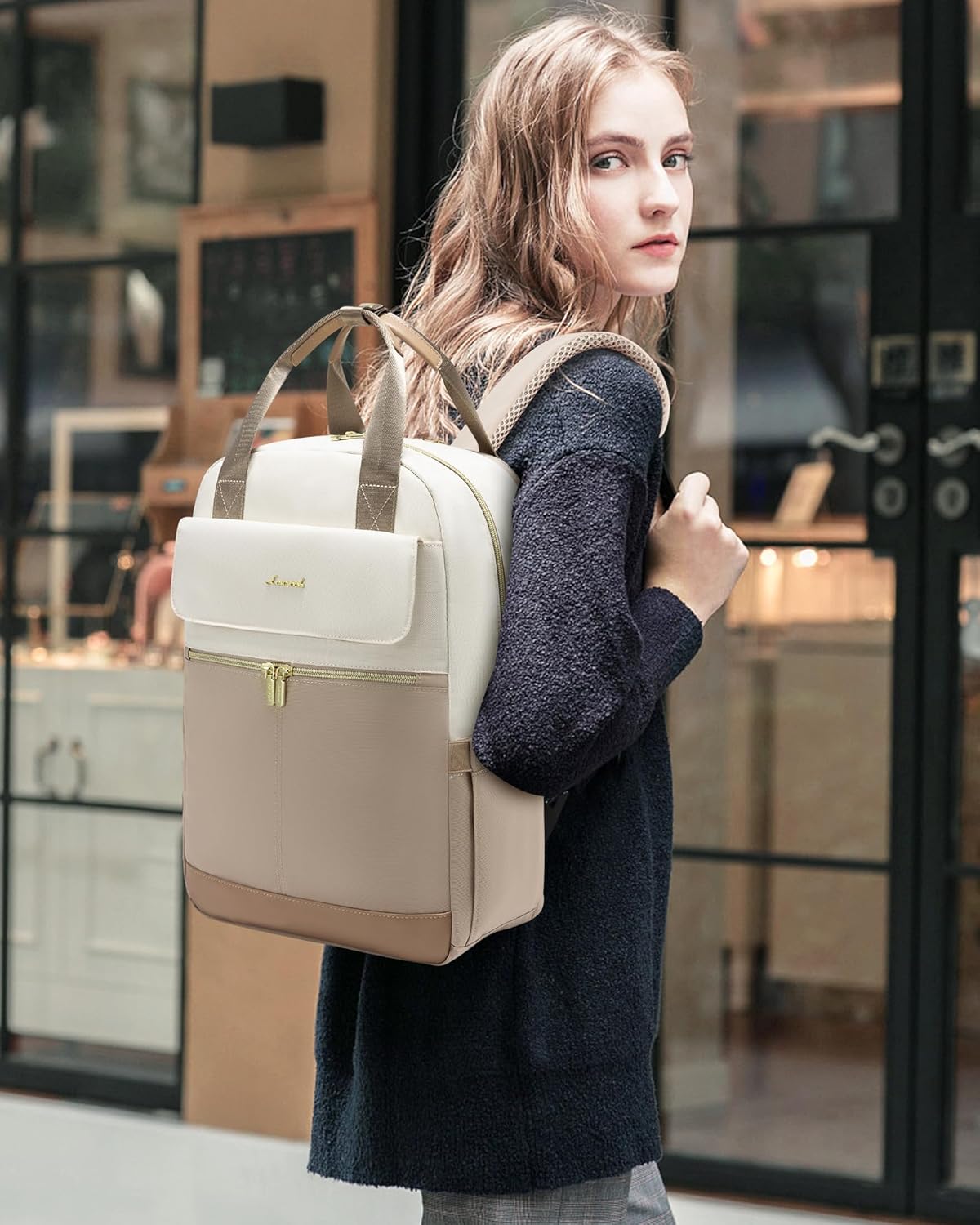 Thumbnail 1 de LOVEVOOK Rucksack Damen 15,6 Zoll