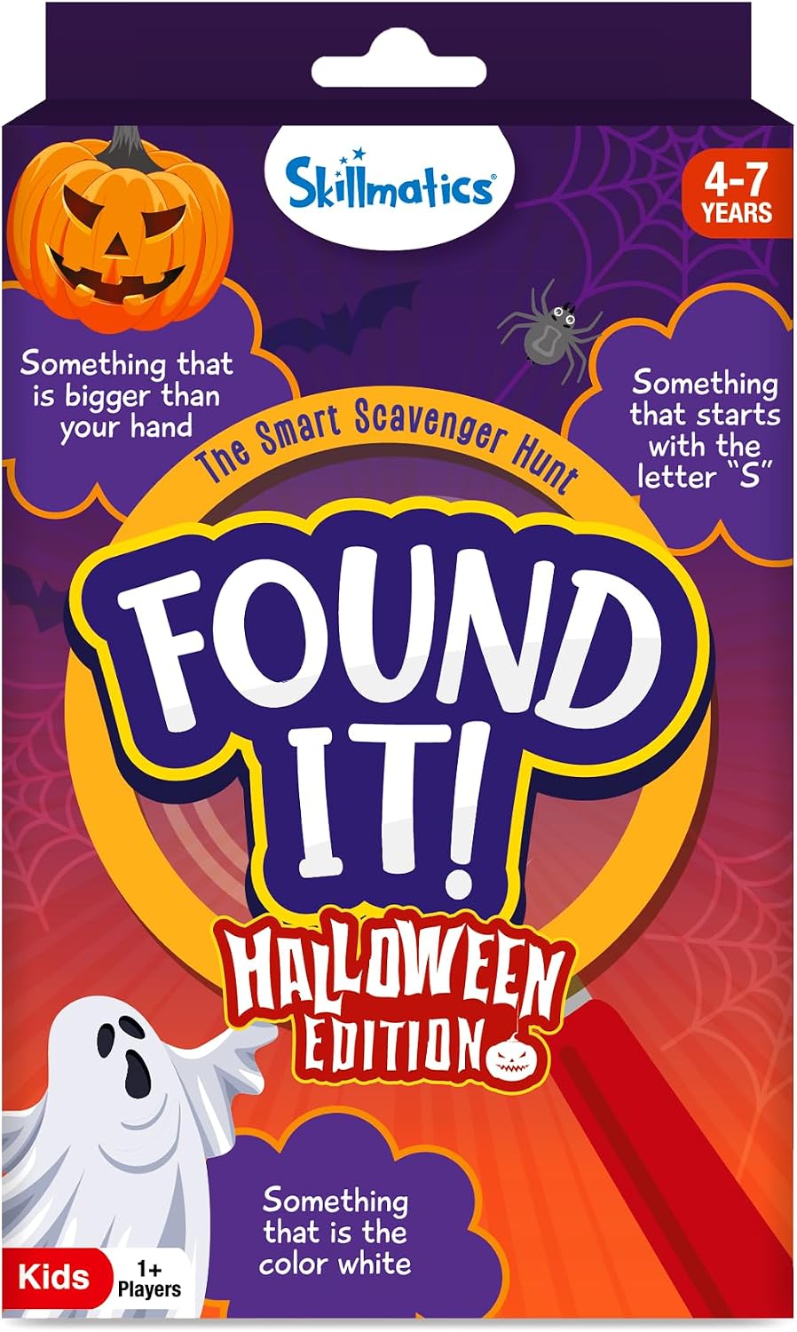 Detalle de Skillmatics Found It Halloween Scavenger Hunt Game, 50 Cards, Ages 4–7