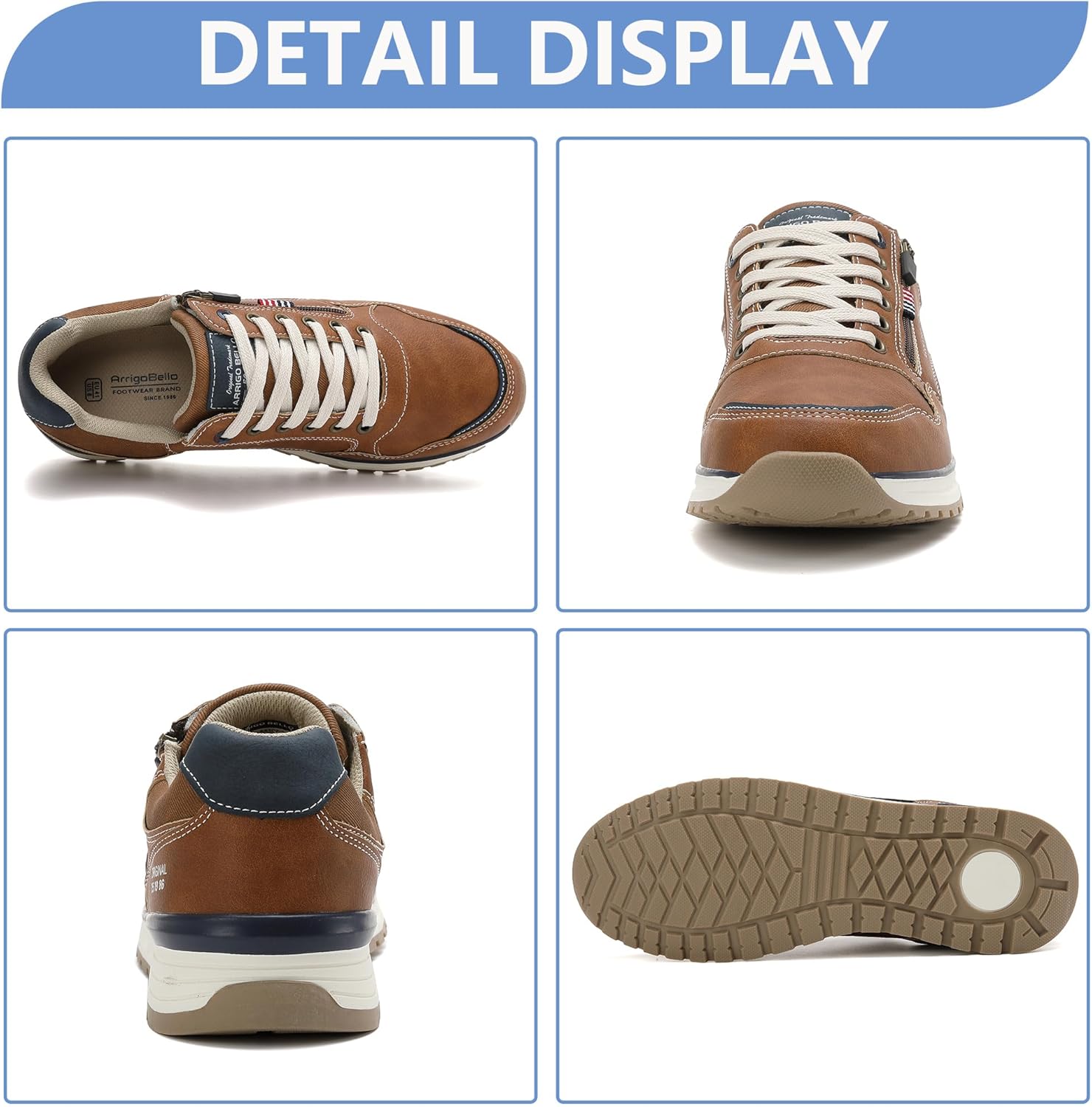 Thumbnail 1 de Arrigo Bello Sneakers Uomo Trekking, palestra e viaggio (suola antiscivolo) taglia 41-46